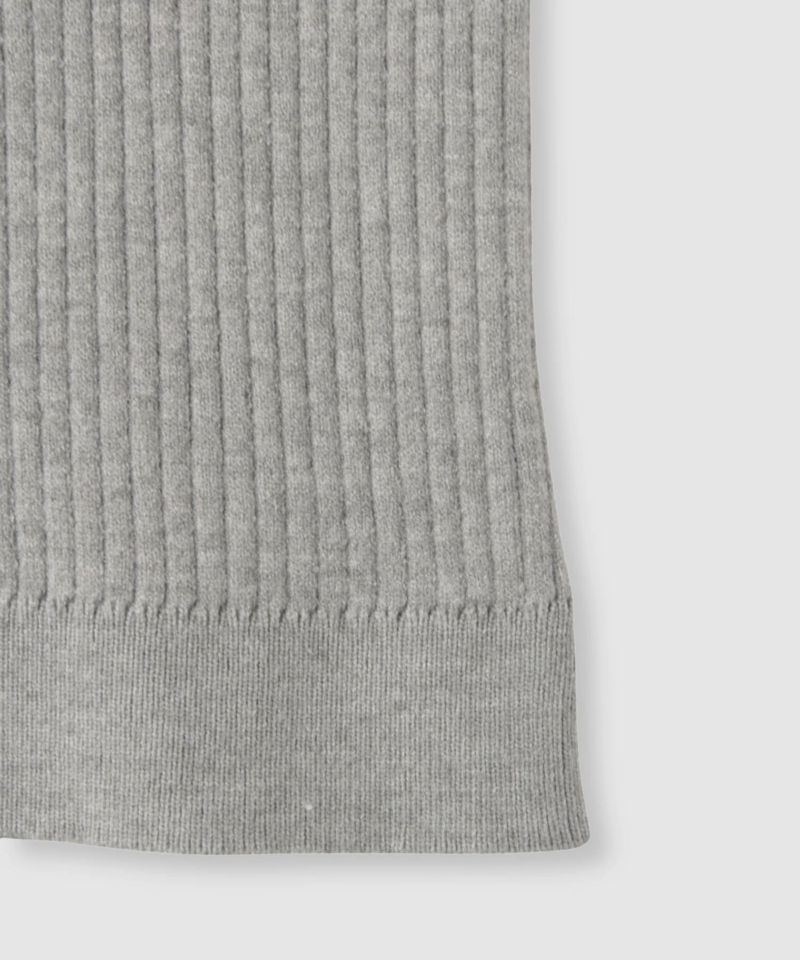 NAVY  配色リブインナープルオーバー レディース商品画像-22