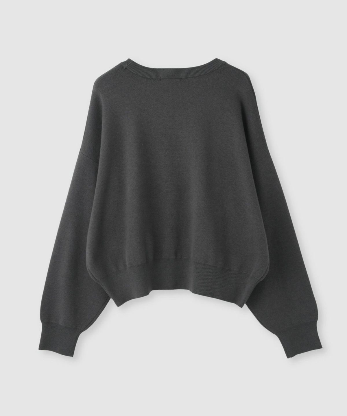 NAVY カレッジロゴWジャガードニット レディース