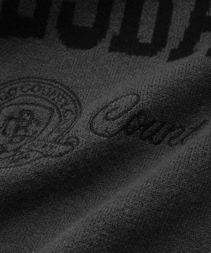 NAVY  カレッジロゴWジャガードニット レディース商品画像-8