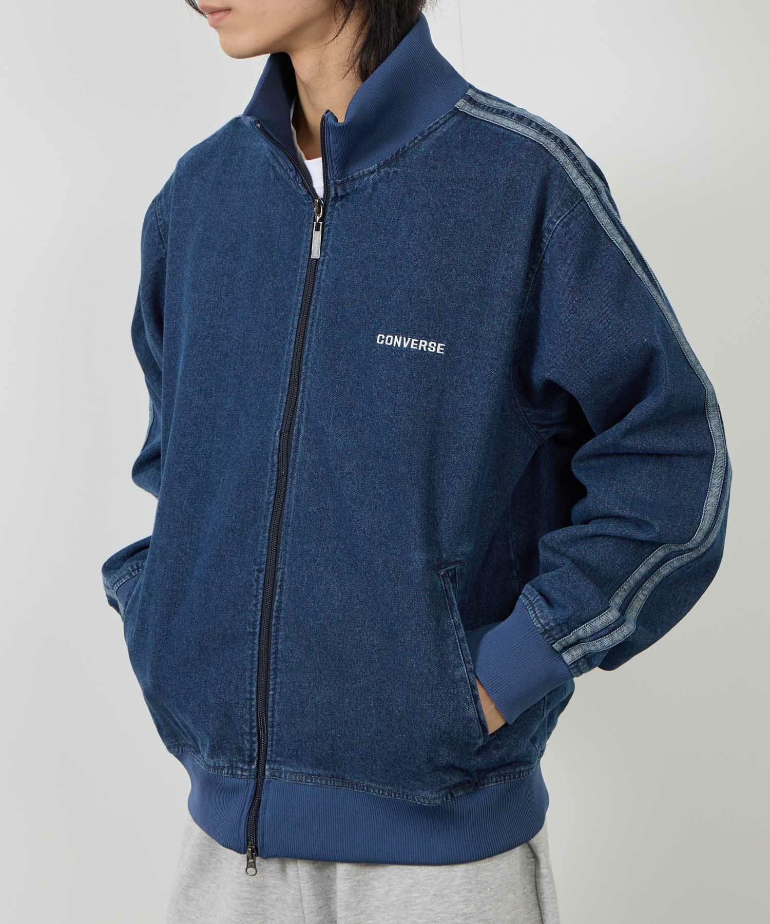 CONVERSE  デニムトラックジャケット メンズ商品サムネイル-1