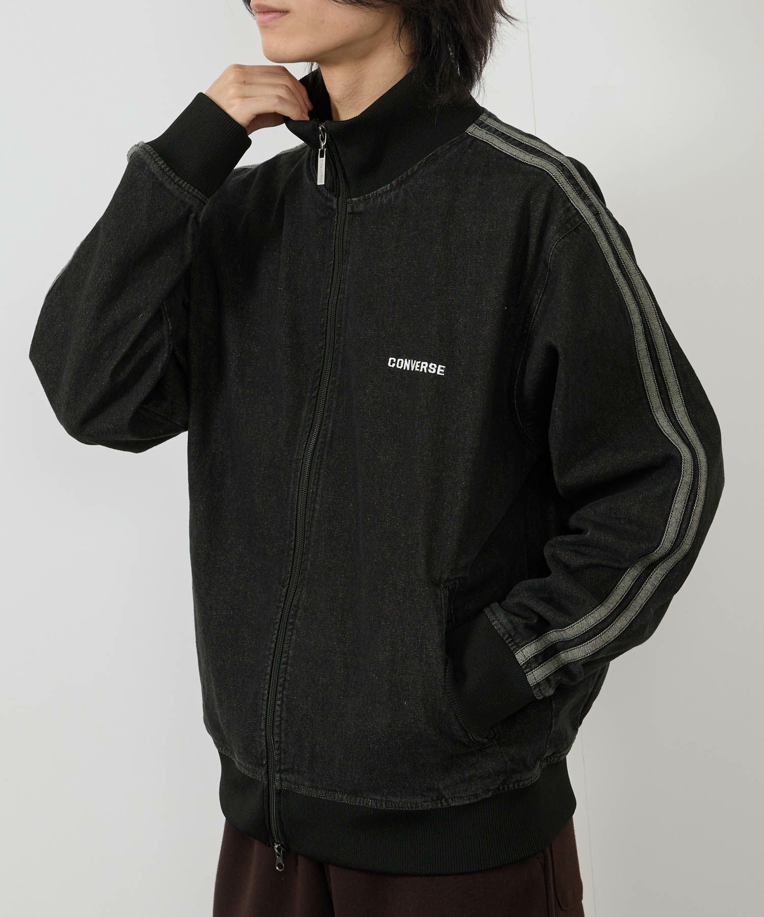 CONVERSE  デニムトラックジャケット メンズ商品画像-9