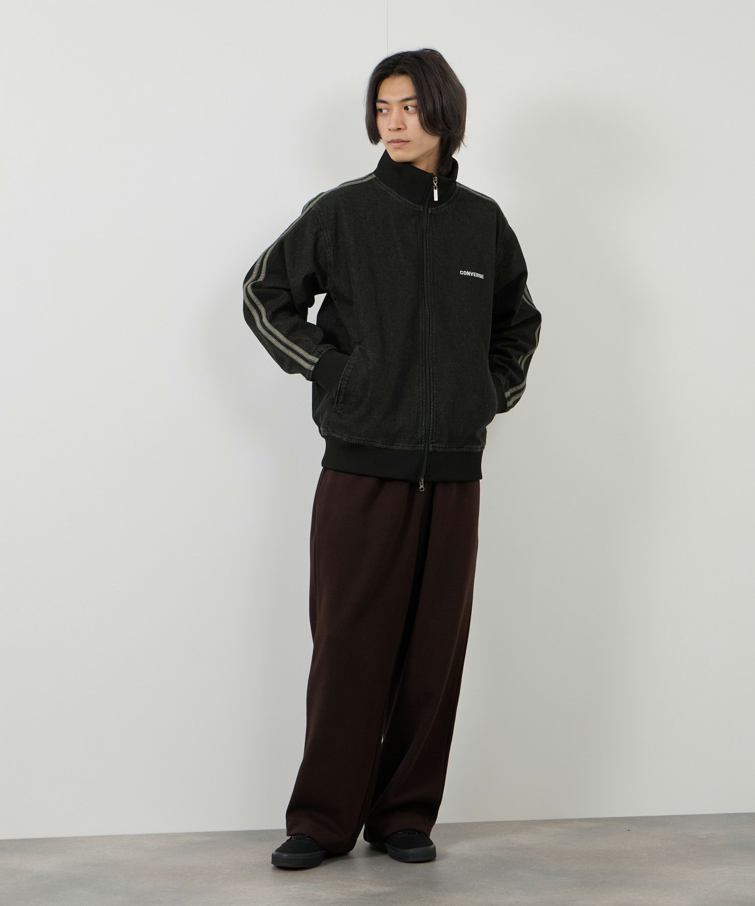 CONVERSE  デニムトラックジャケット メンズ商品画像-11