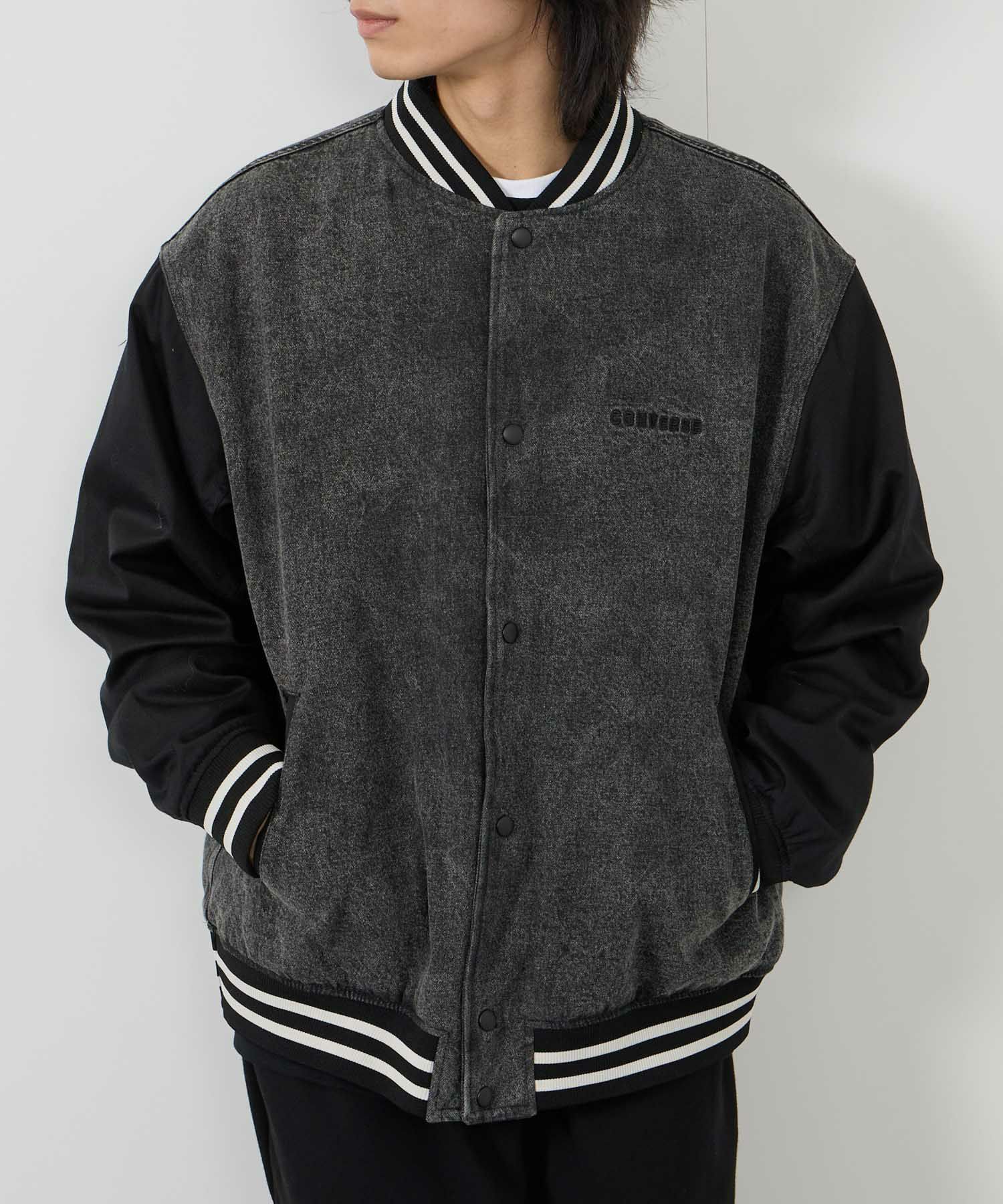 CONVERSE  デニムスタジアムジャケット メンズ商品画像-5