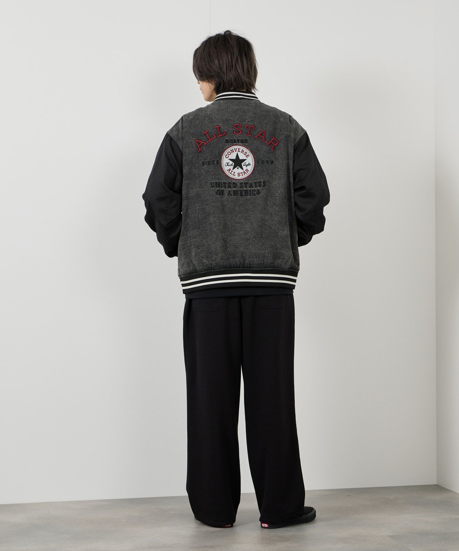 CONVERSE デニムスタジアムジャケット メンズ商品サムネイル-7