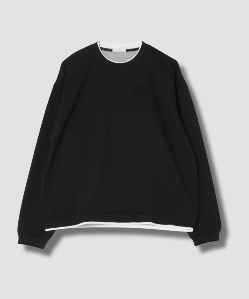 URBAN COLLECTION  AIR Smoosy 360度ストレッチ クルーネックスウェット メンズ商品画像-3