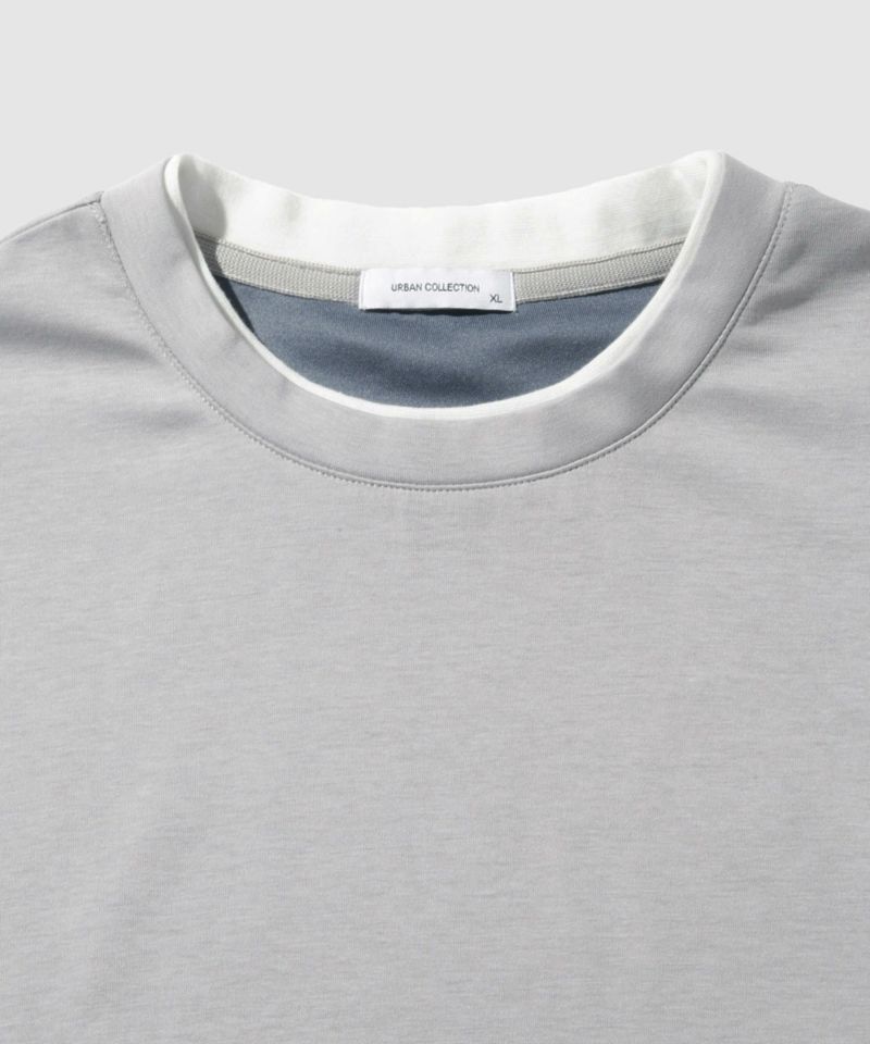 URBAN COLLECTION  AIR Smoosy 360度ストレッチ クルーネックスウェット メンズ商品画像-6