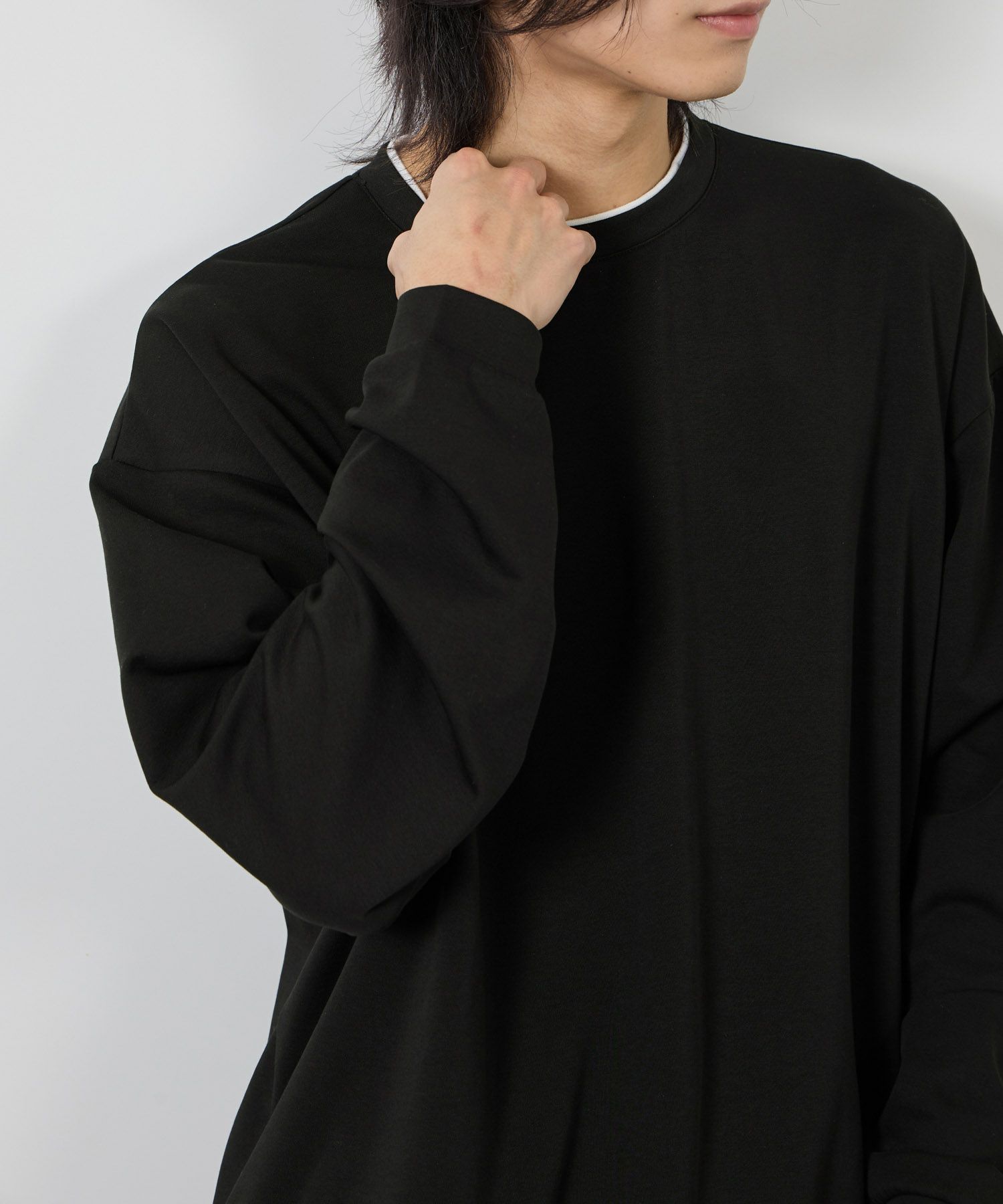 URBAN COLLECTION AIR Smoosy 360度ストレッチ クルーネックスウェット メンズ