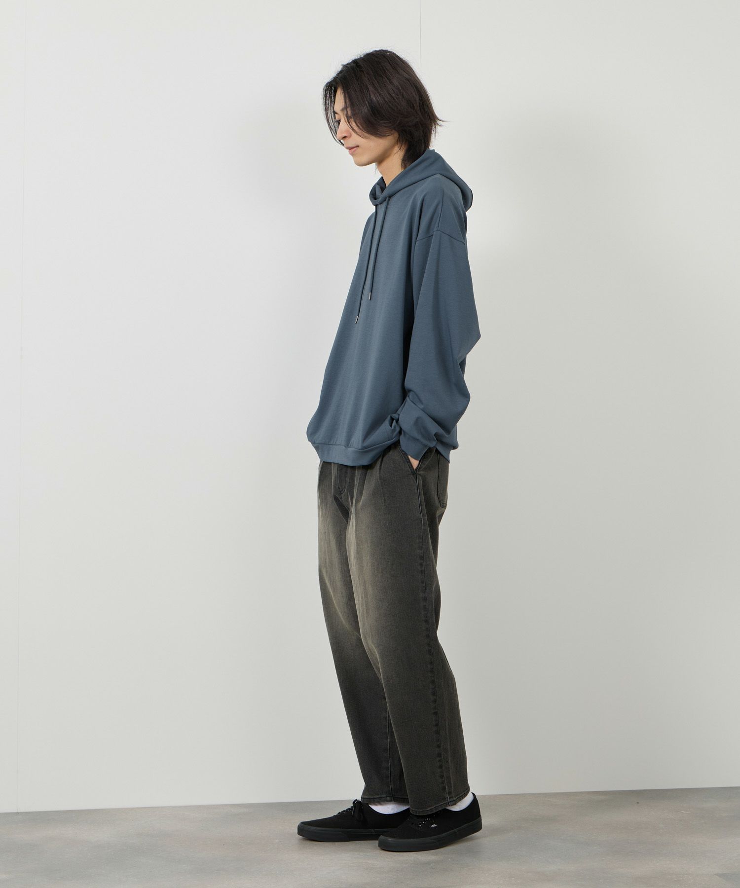 URBAN COLLECTION AIR Smoosy 360度ストレッチ パーカー メンズ商品画像-8