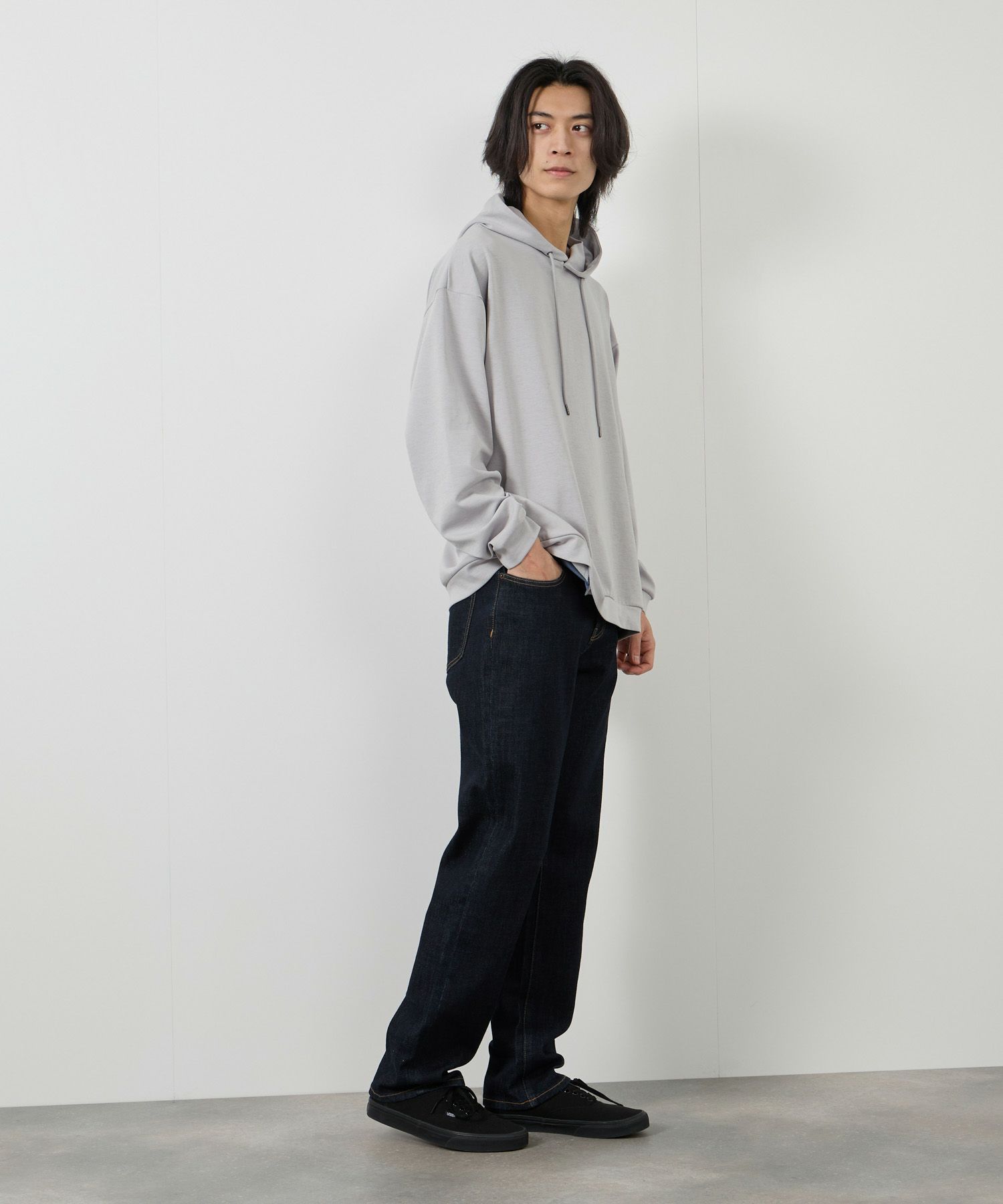 URBAN COLLECTION AIR Smoosy 360度ストレッチ パーカー メンズ商品画像-10