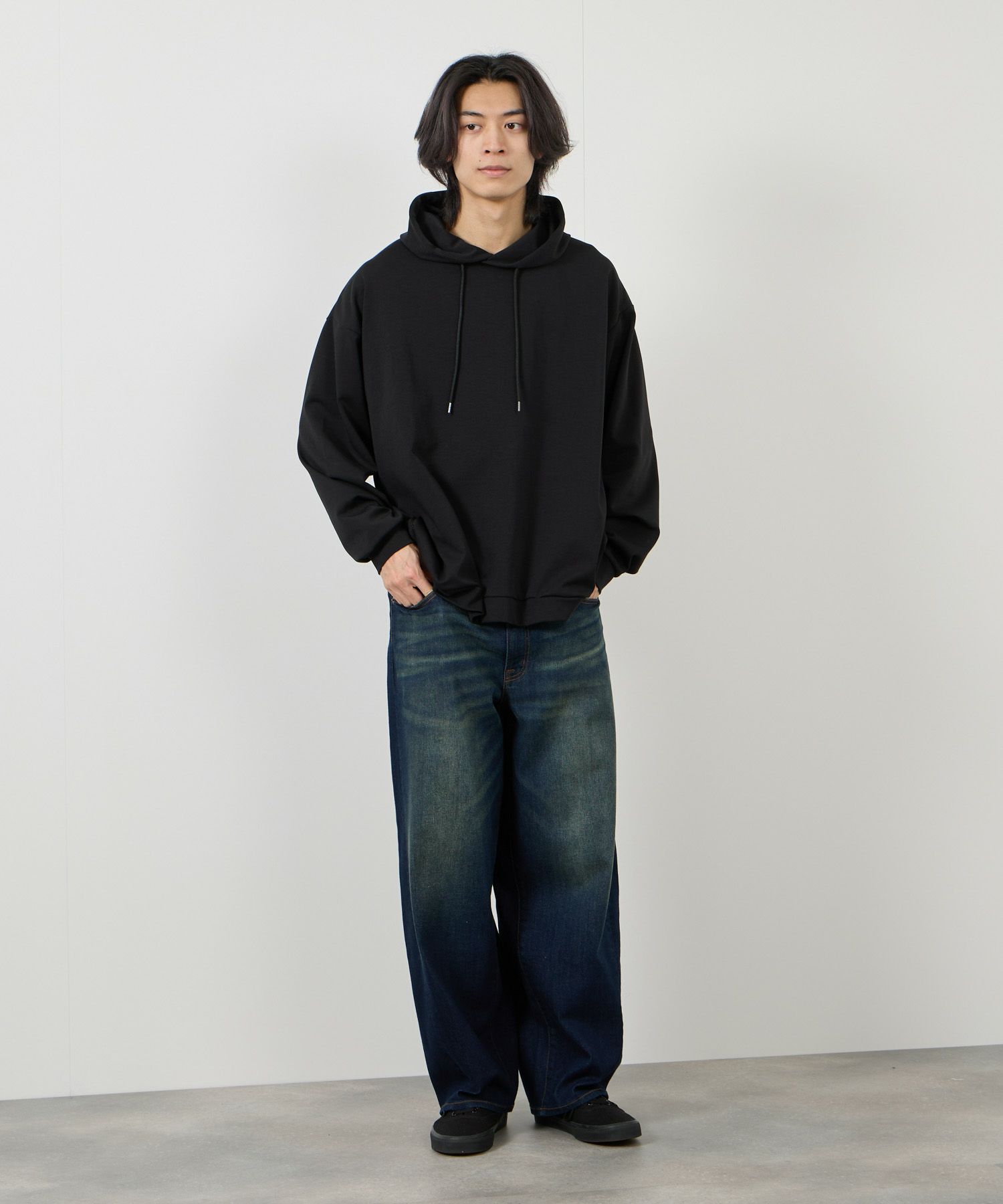 URBAN COLLECTION AIR Smoosy 360度ストレッチ パーカー メンズ