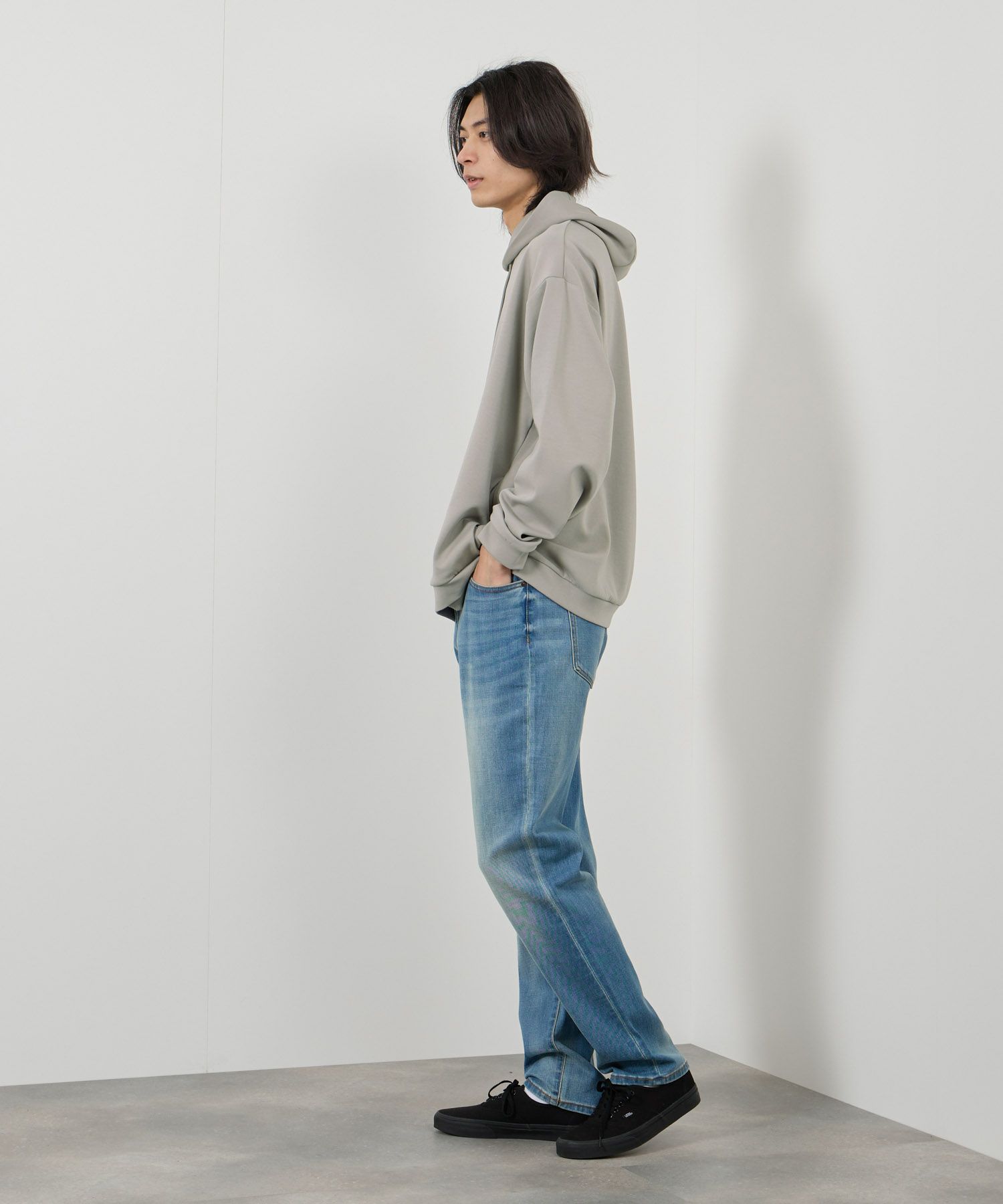 URBAN COLLECTION AIR Smoosy 360度ストレッチ パーカー メンズ