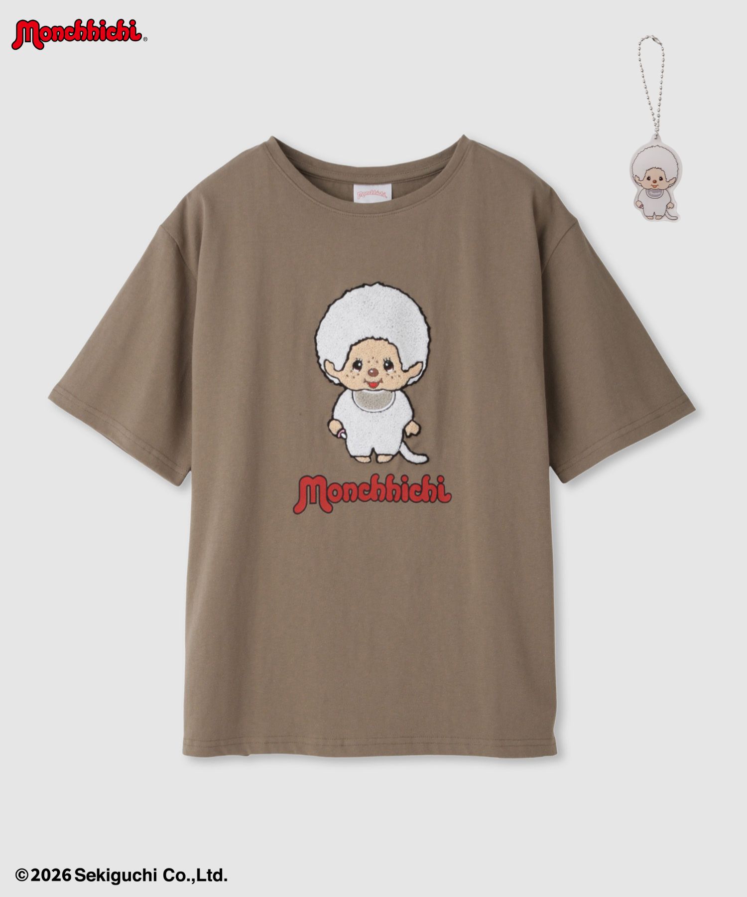 モンチッチ サガラ刺繍Tシャツ レディース商品サムネイル-5