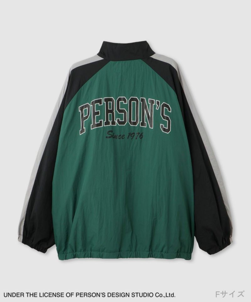 PERSON'S  別注デザイン 切替トラックジャケット レディース商品画像-1