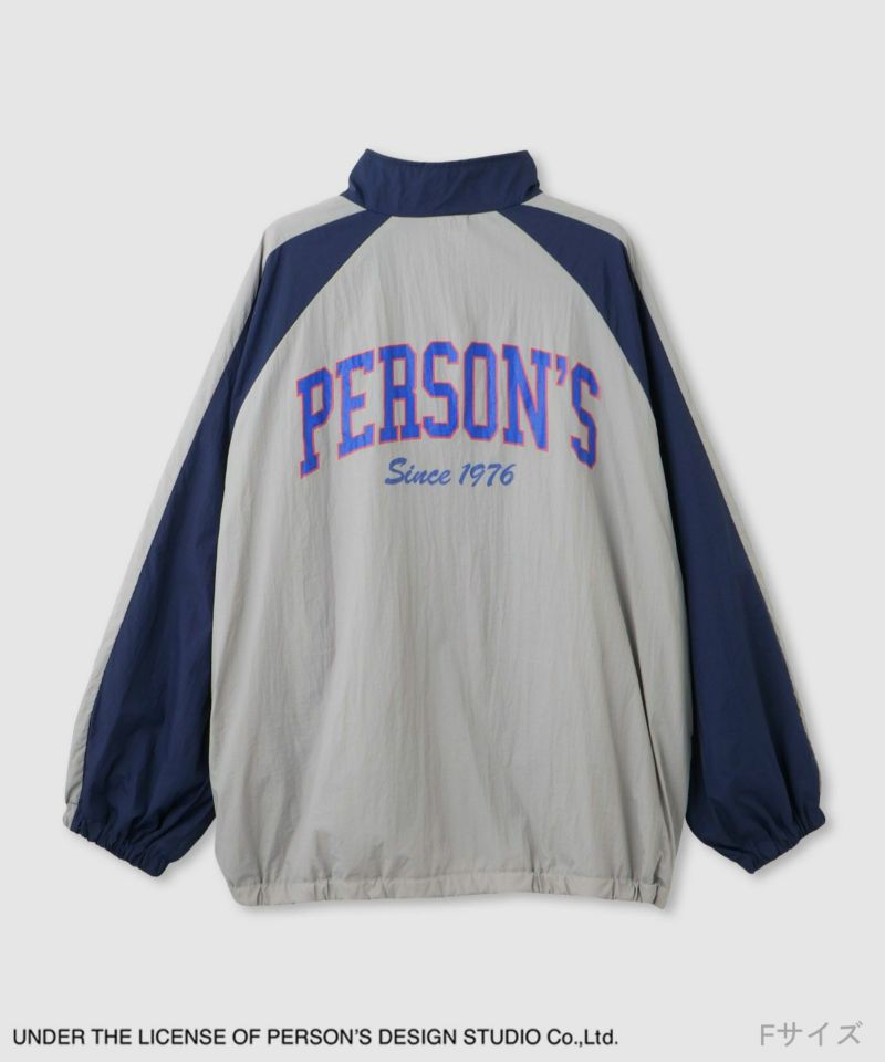 PERSON'S  別注デザイン 切替トラックジャケット レディース商品画像-2