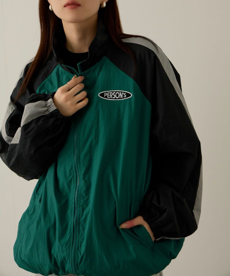 PERSON'S  別注デザイン 切替トラックジャケット レディース商品画像-4