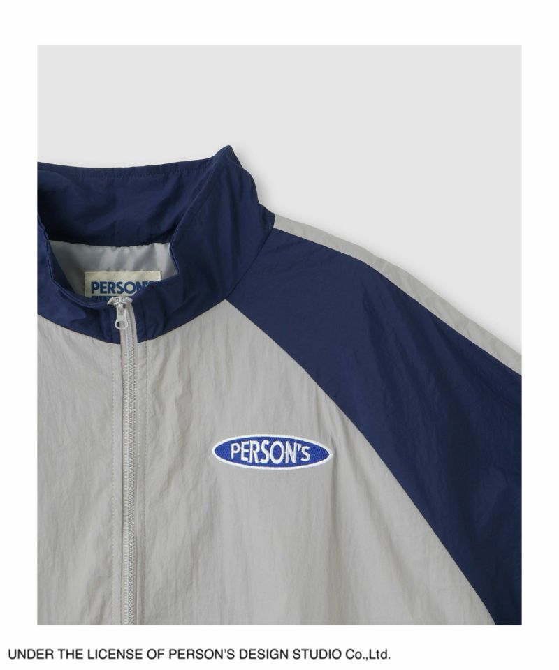 PERSON'S  別注デザイン 切替トラックジャケット レディース商品画像-6
