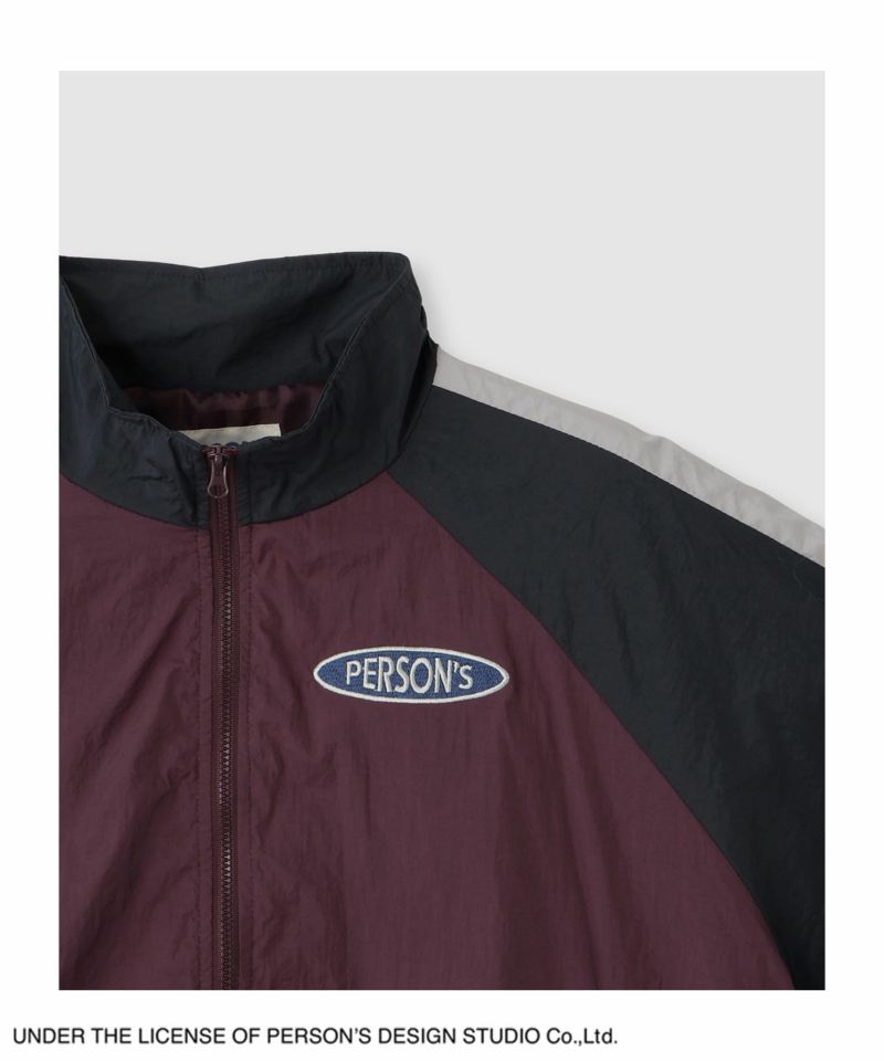 PERSON'S  別注デザイン 切替トラックジャケット レディース商品画像-7