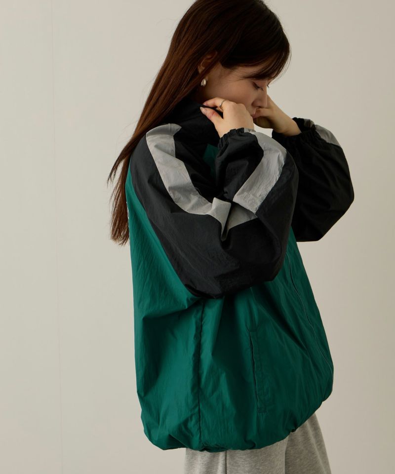 PERSON'S  別注デザイン 切替トラックジャケット レディース商品画像-7