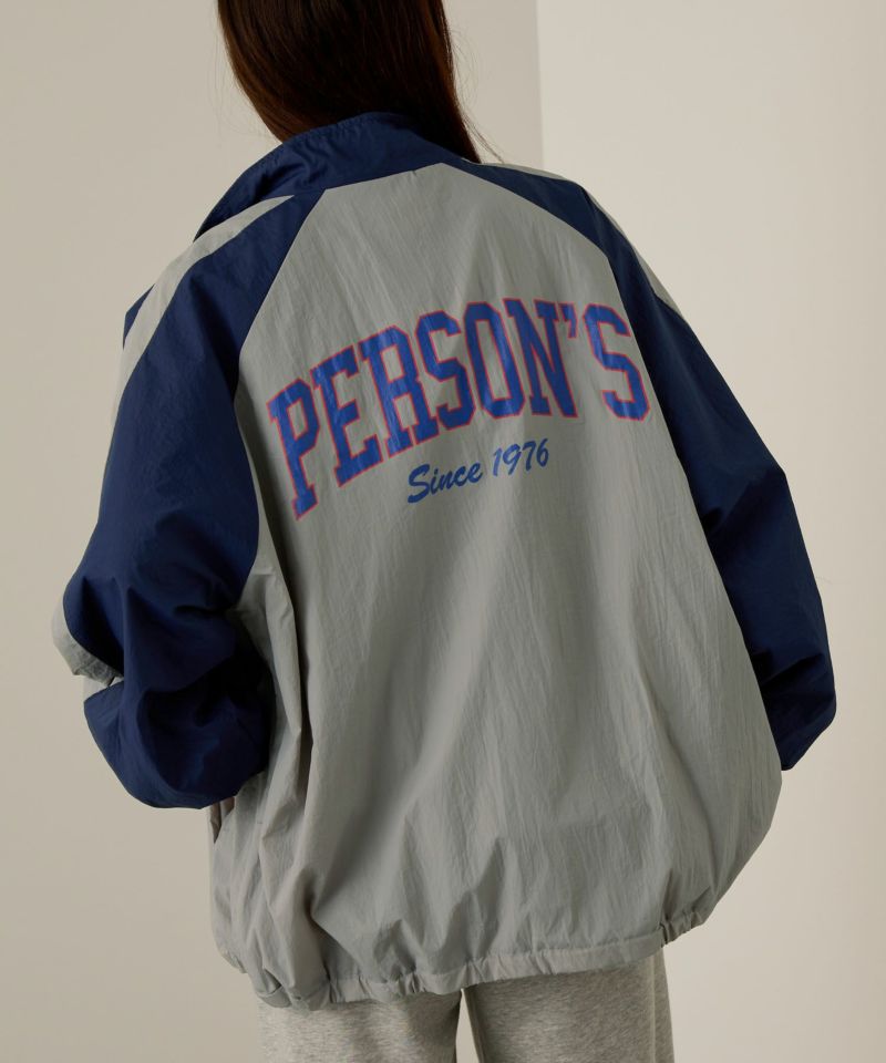 PERSON'S  別注デザイン 切替トラックジャケット レディース商品画像-13