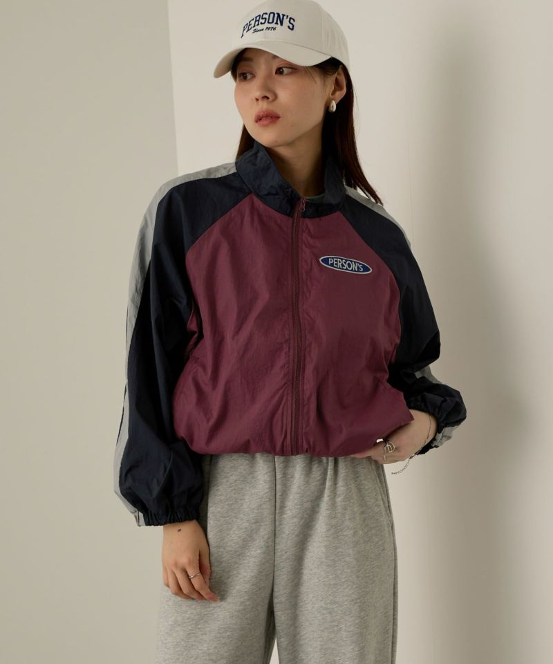 PERSON'S  別注デザイン 切替トラックジャケット レディース商品画像-16