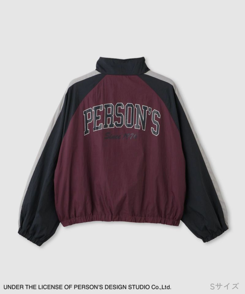 PERSON'S  別注デザイン 切替トラックジャケット レディース商品画像-23