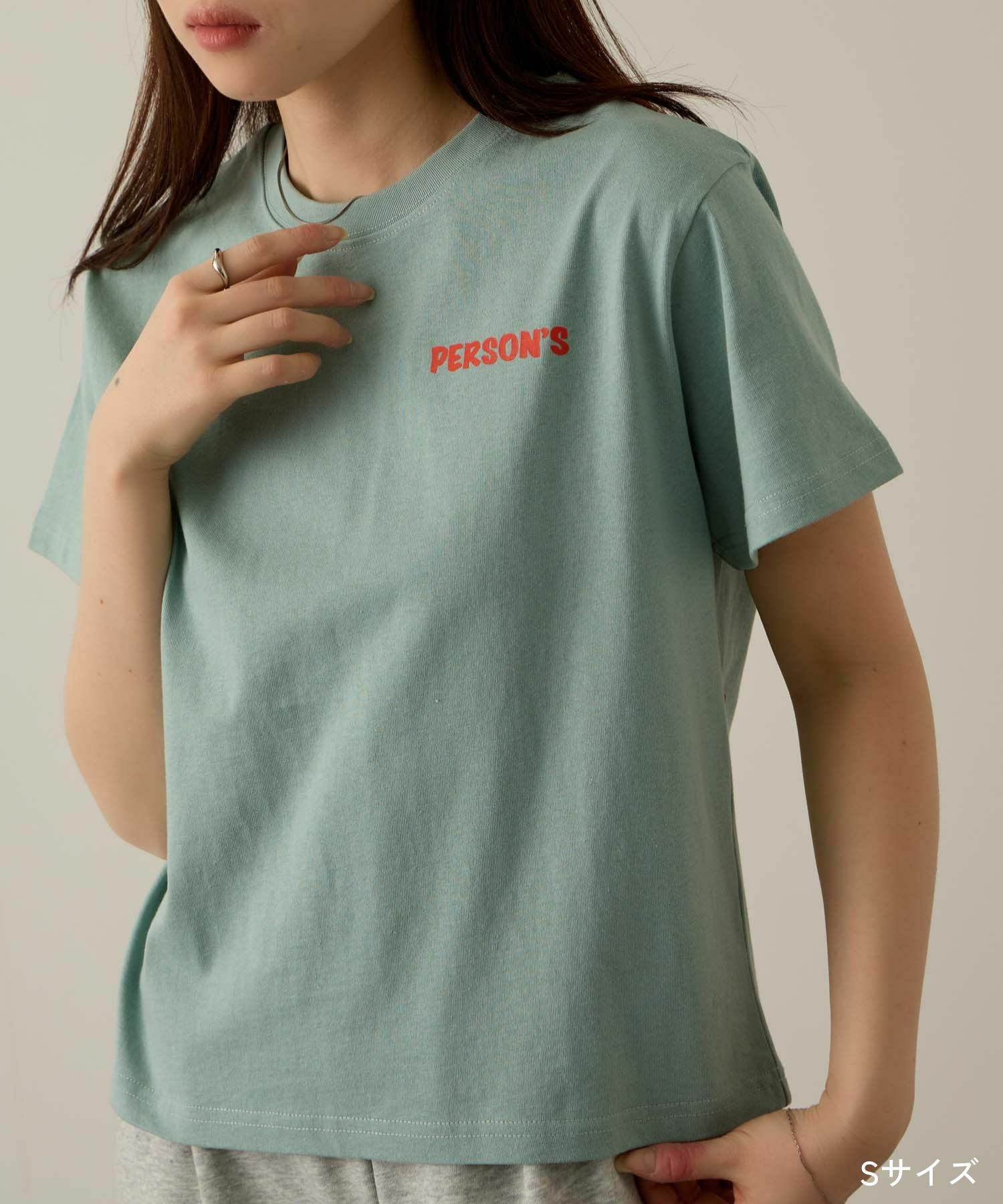 PERSON'S  別注デザイン プリントTシャツ レディース商品サムネイル-7