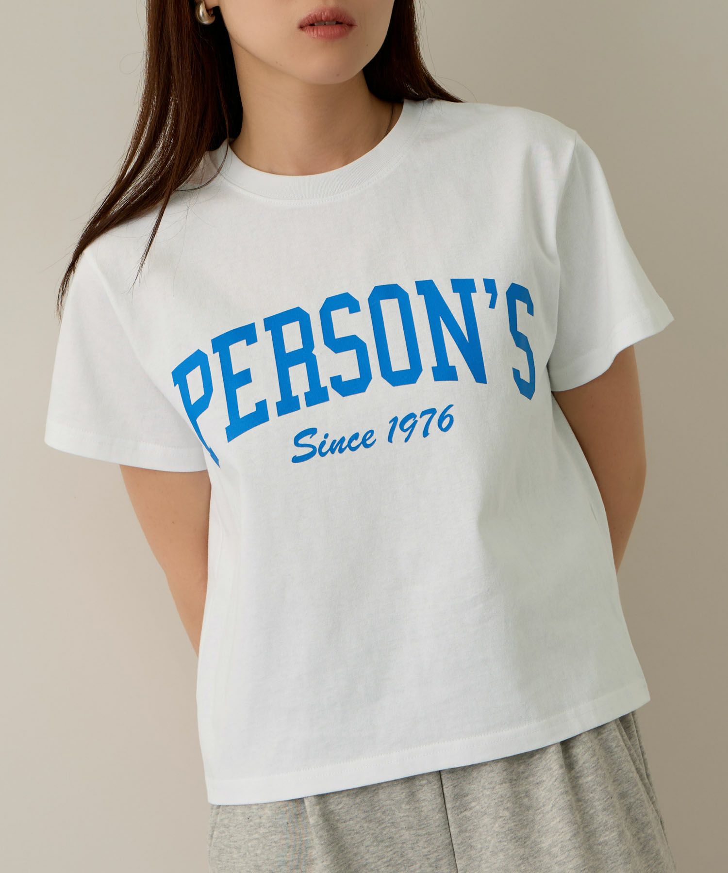 PERSON'S  別注デザイン プリントTシャツ レディース商品画像-14