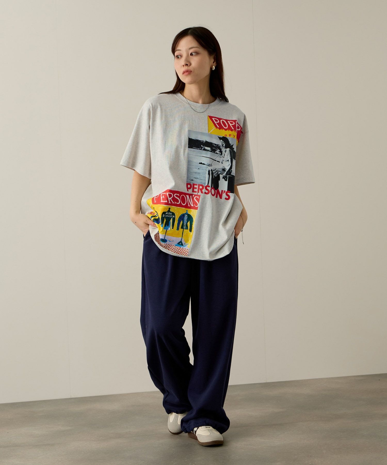 PERSON'S  別注デザイン プリントTシャツ レディース商品サムネイル-17
