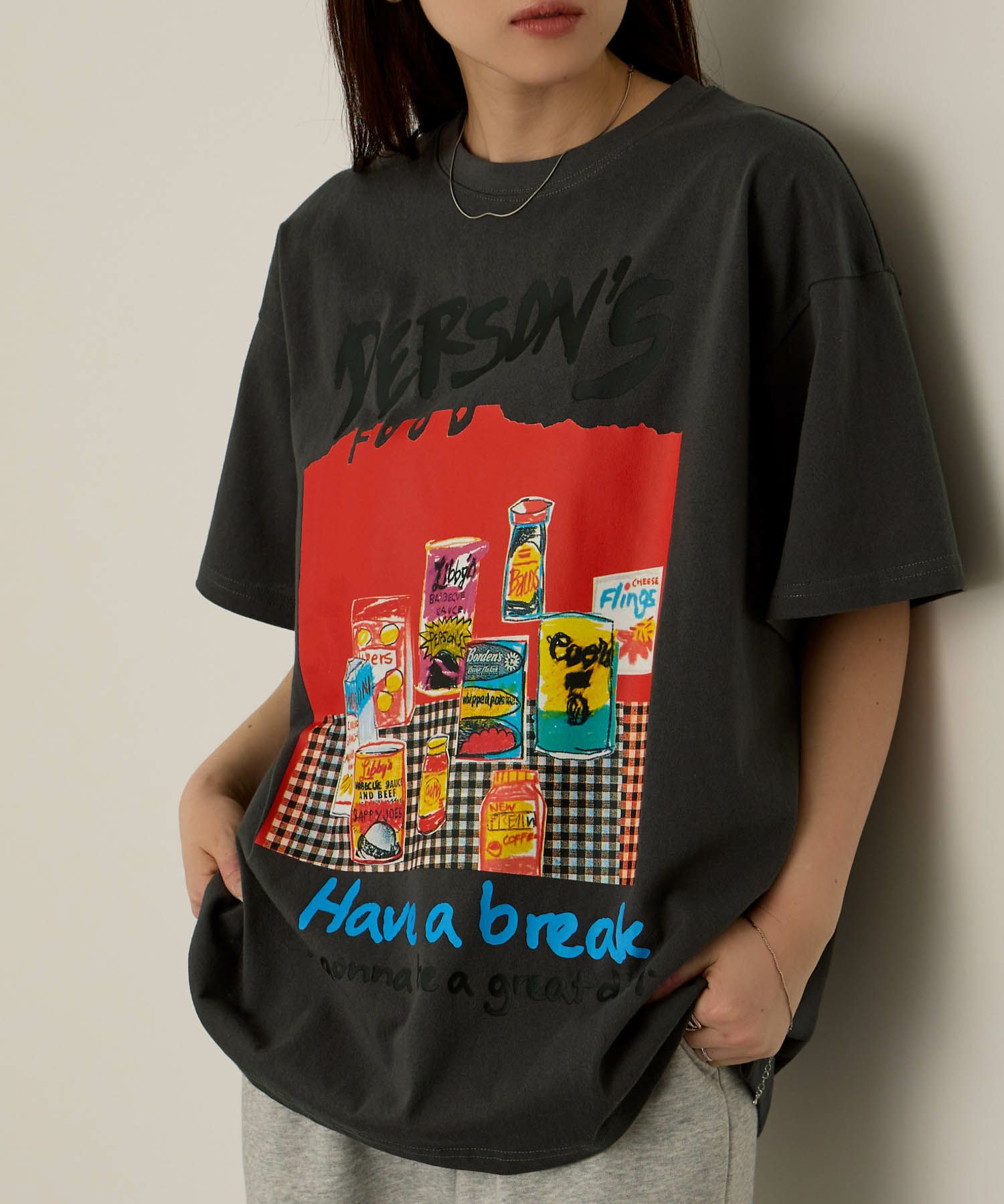 PERSON'S  別注デザイン プリントTシャツ レディース商品サムネイル-18