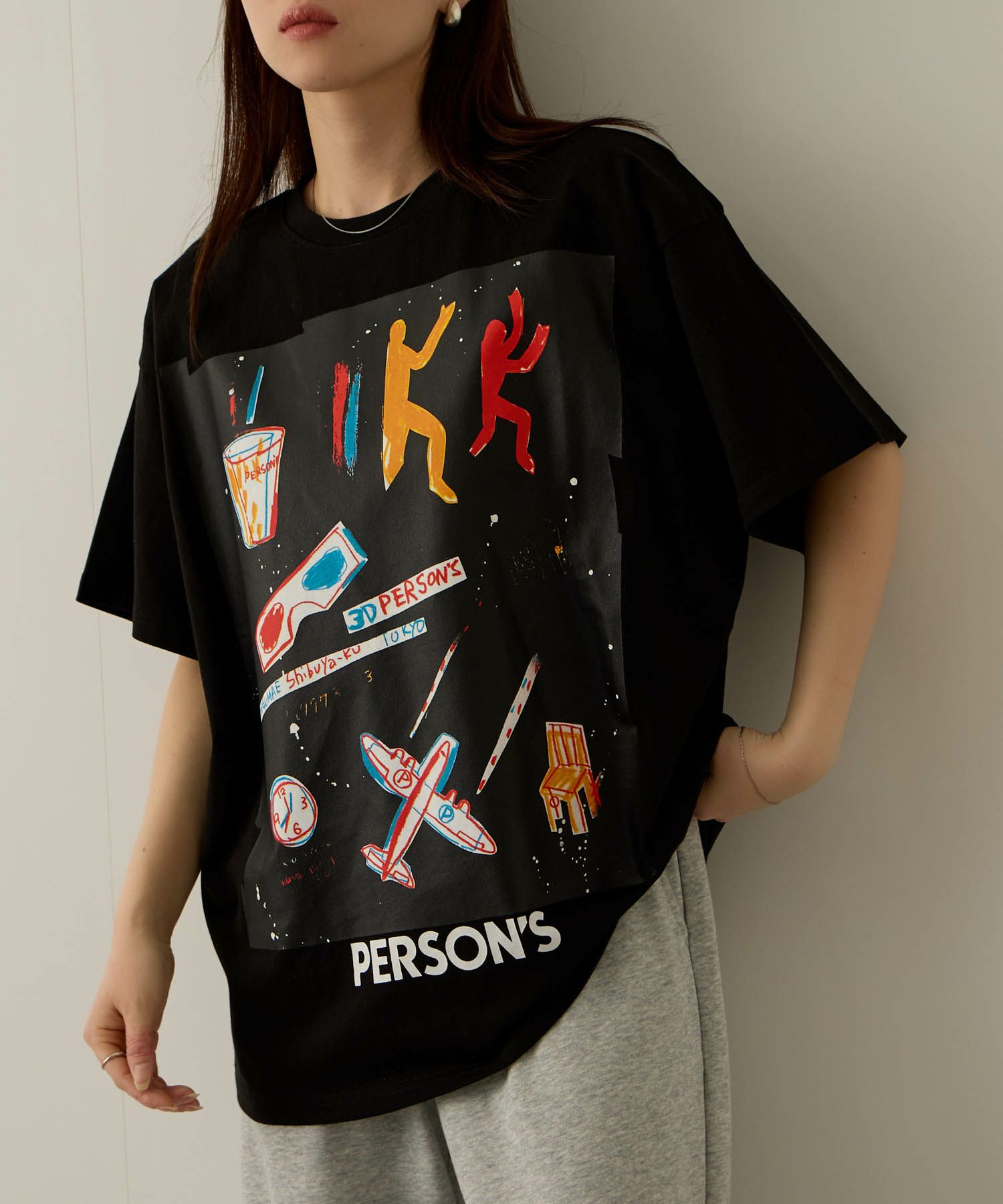 PERSON'S  別注デザイン プリントTシャツ レディース商品サムネイル-23
