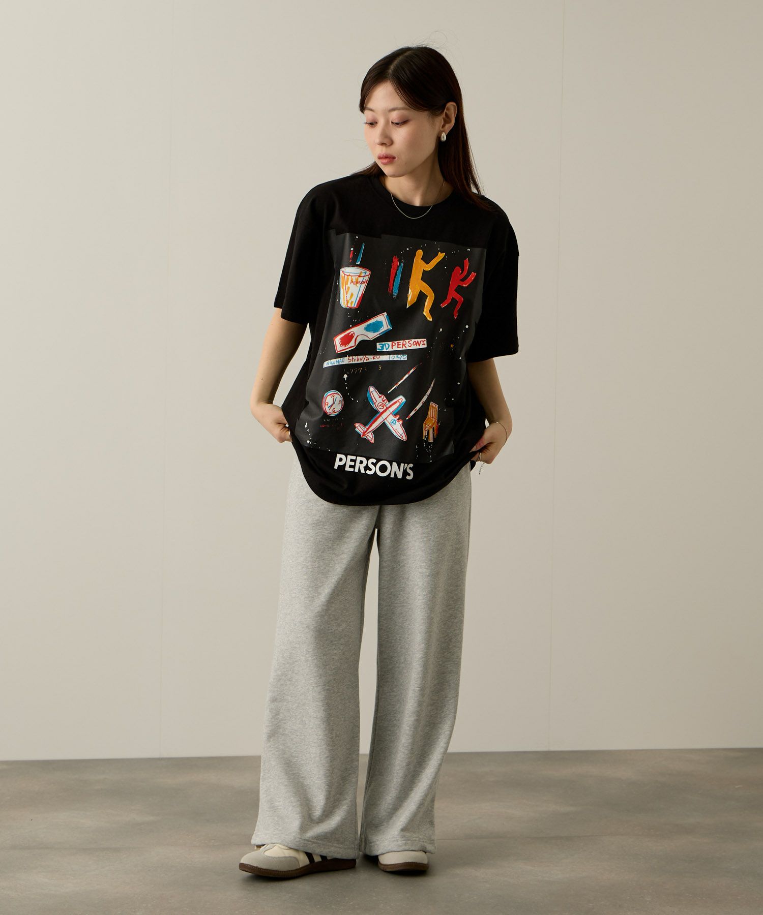 PERSON'S  別注デザイン プリントTシャツ レディース商品サムネイル-25