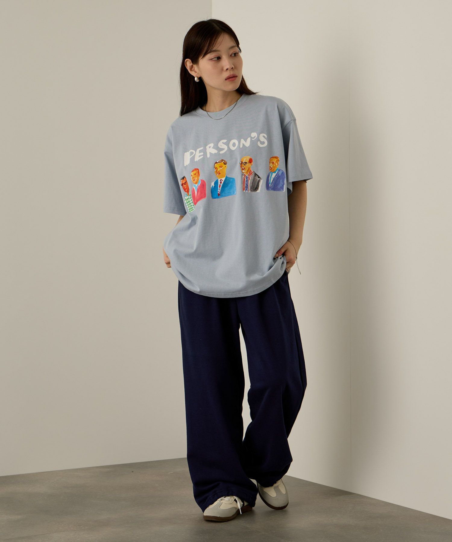 PERSON'S  別注デザイン プリントTシャツ レディース商品サムネイル-27