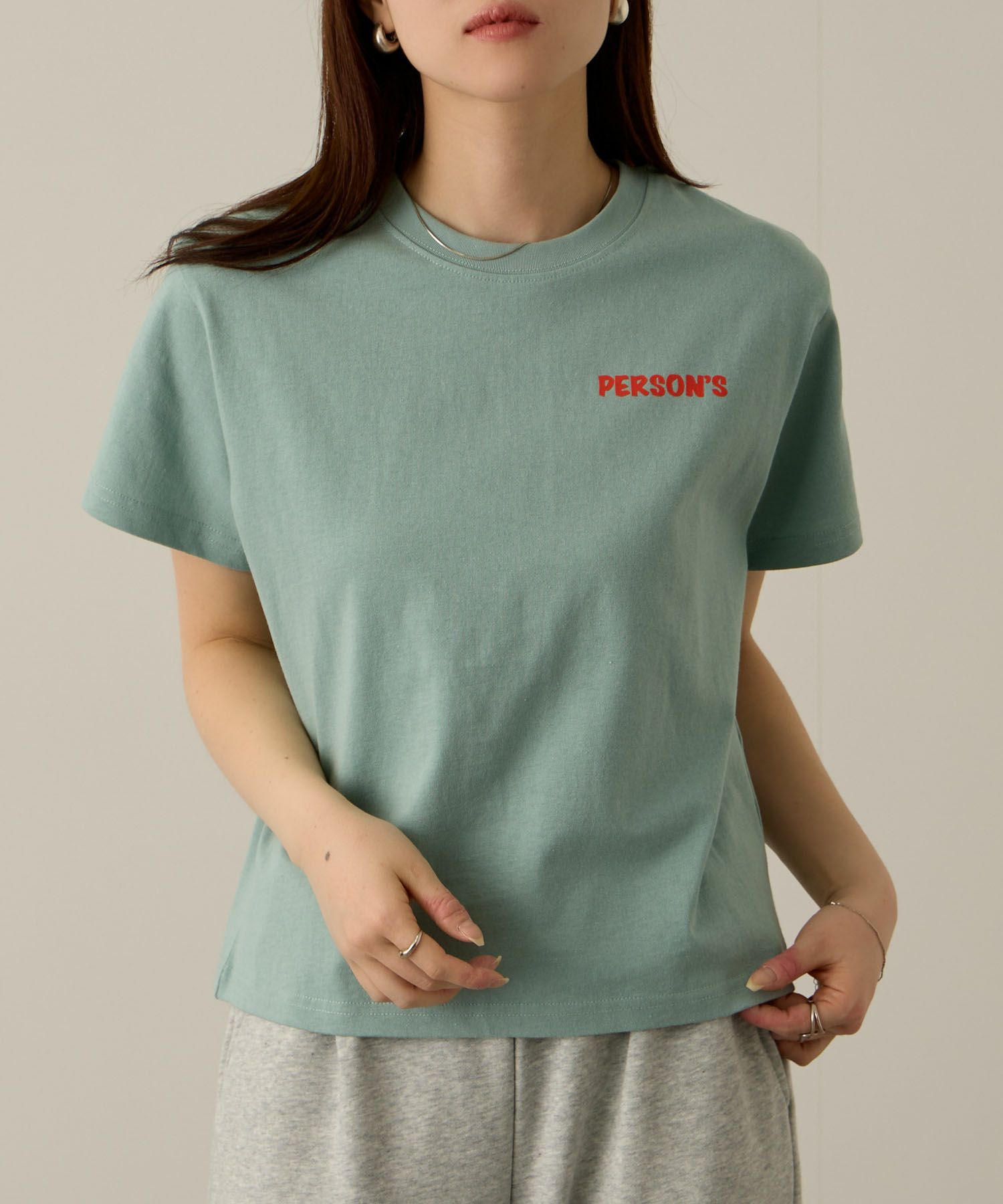 PERSON'S  別注デザイン プリントTシャツ レディース商品画像-29