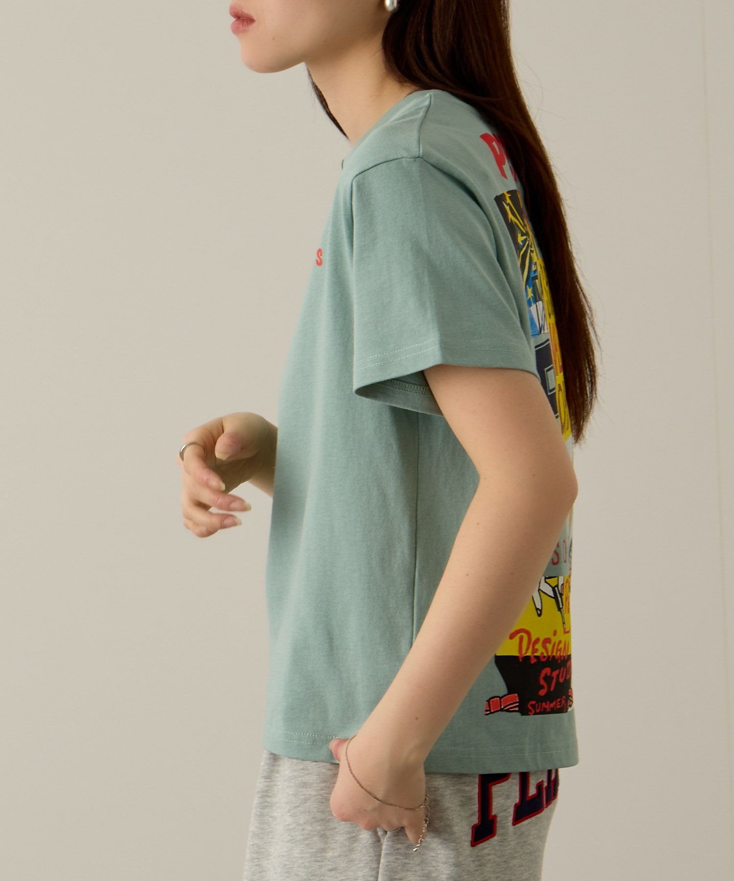PERSON'S  別注デザイン プリントTシャツ レディース商品サムネイル-30