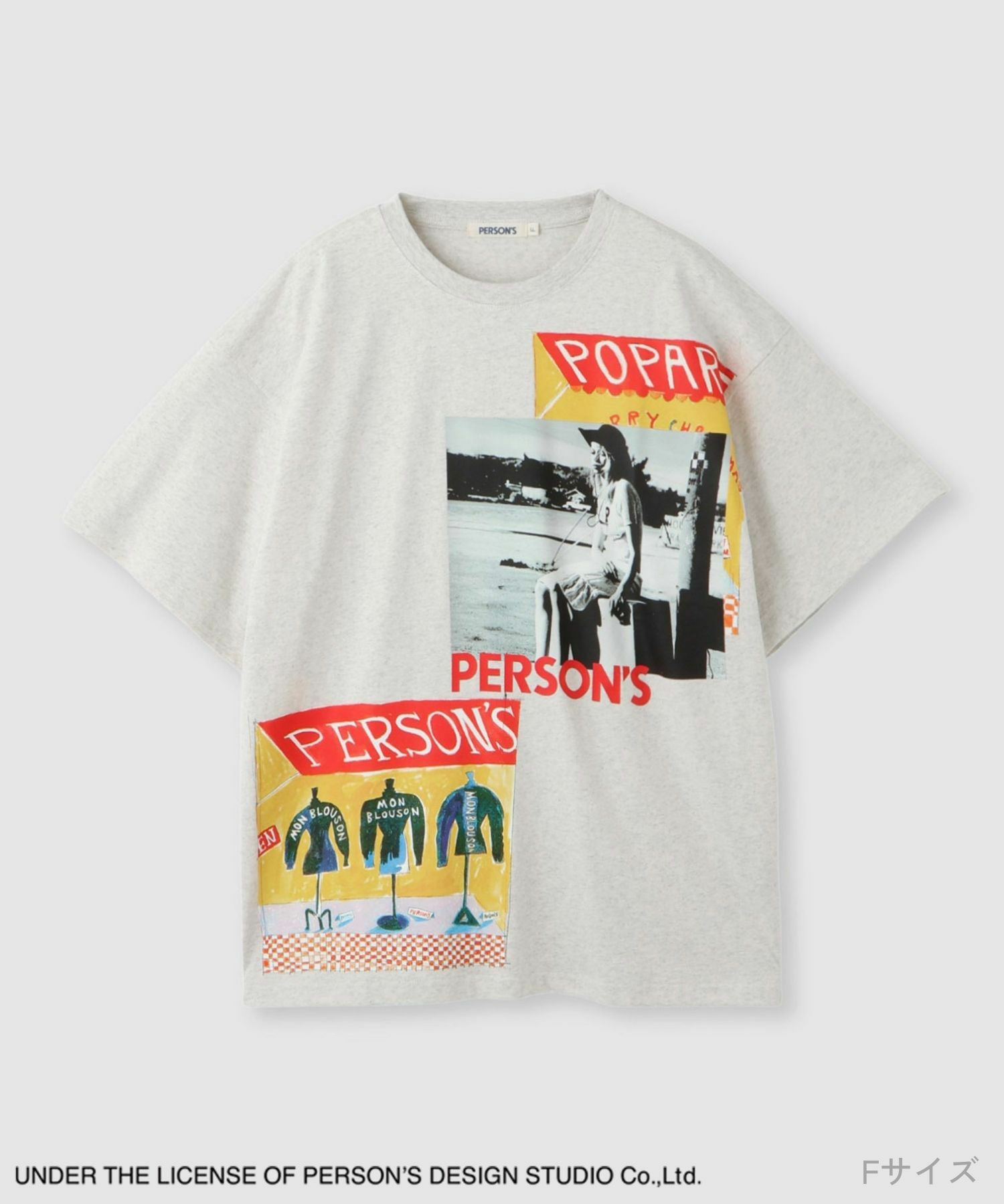 PERSON'S  別注デザイン プリントTシャツ レディース商品サムネイル-35
