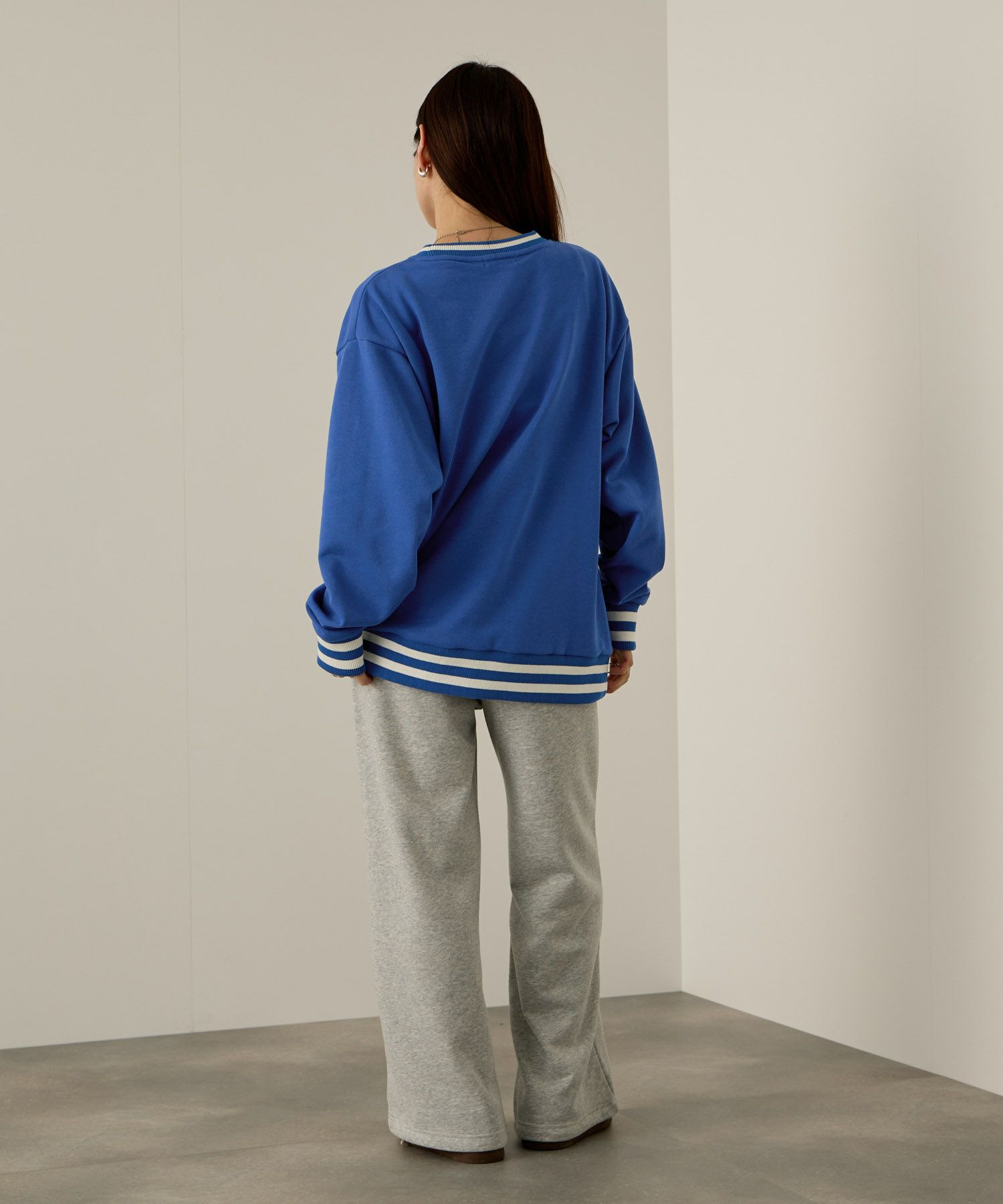 PERSON'S  別注デザイン リブライントレーナー レディース商品サムネイル-15