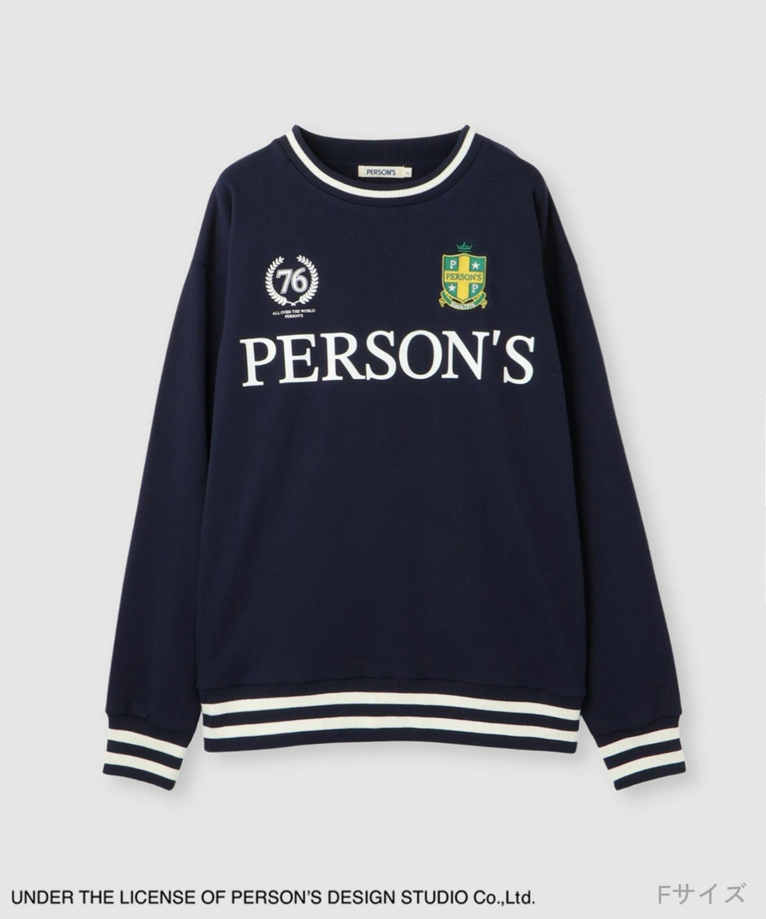 PERSON'S  別注デザイン リブライントレーナー レディース商品サムネイル-18