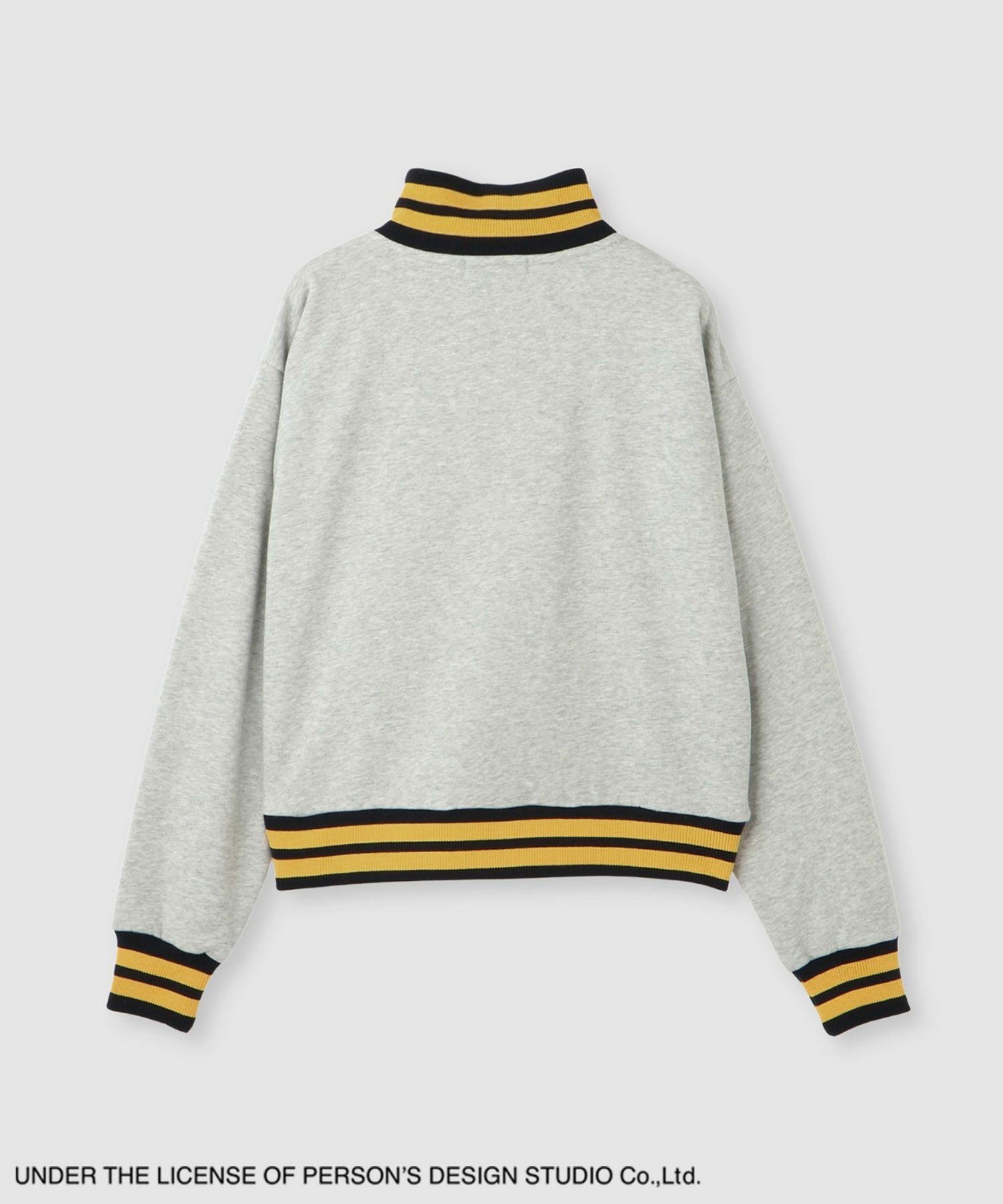 PERSON'S  別注デザイン ZIPUP リブライントレーナー レディース商品画像-13