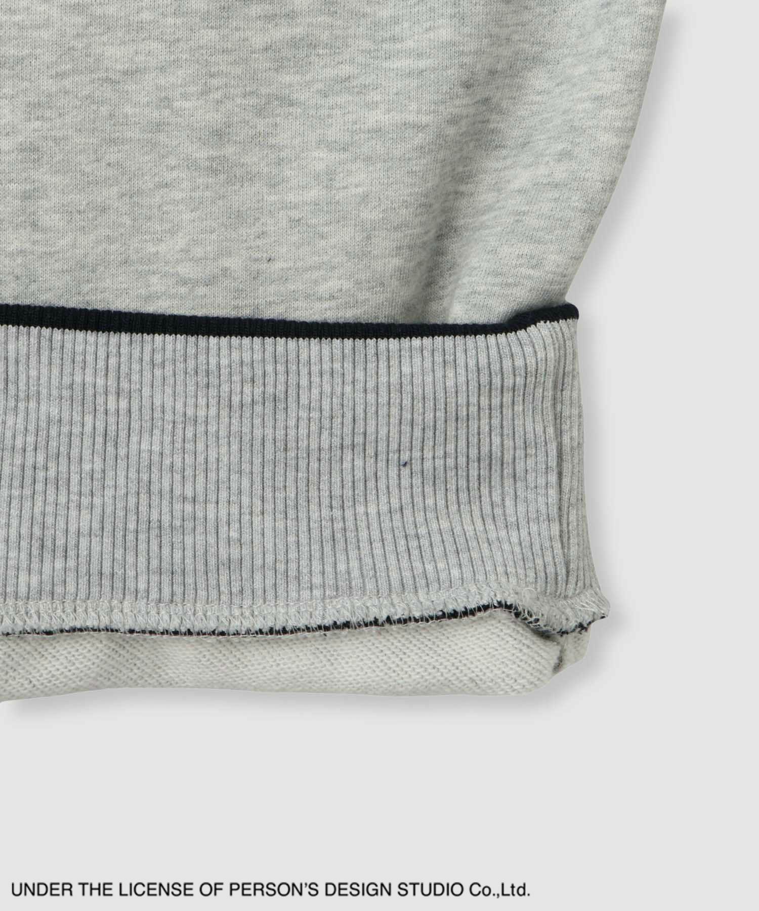 PERSON'S  別注デザイン ZIPUP リブライントレーナー レディース商品画像-16