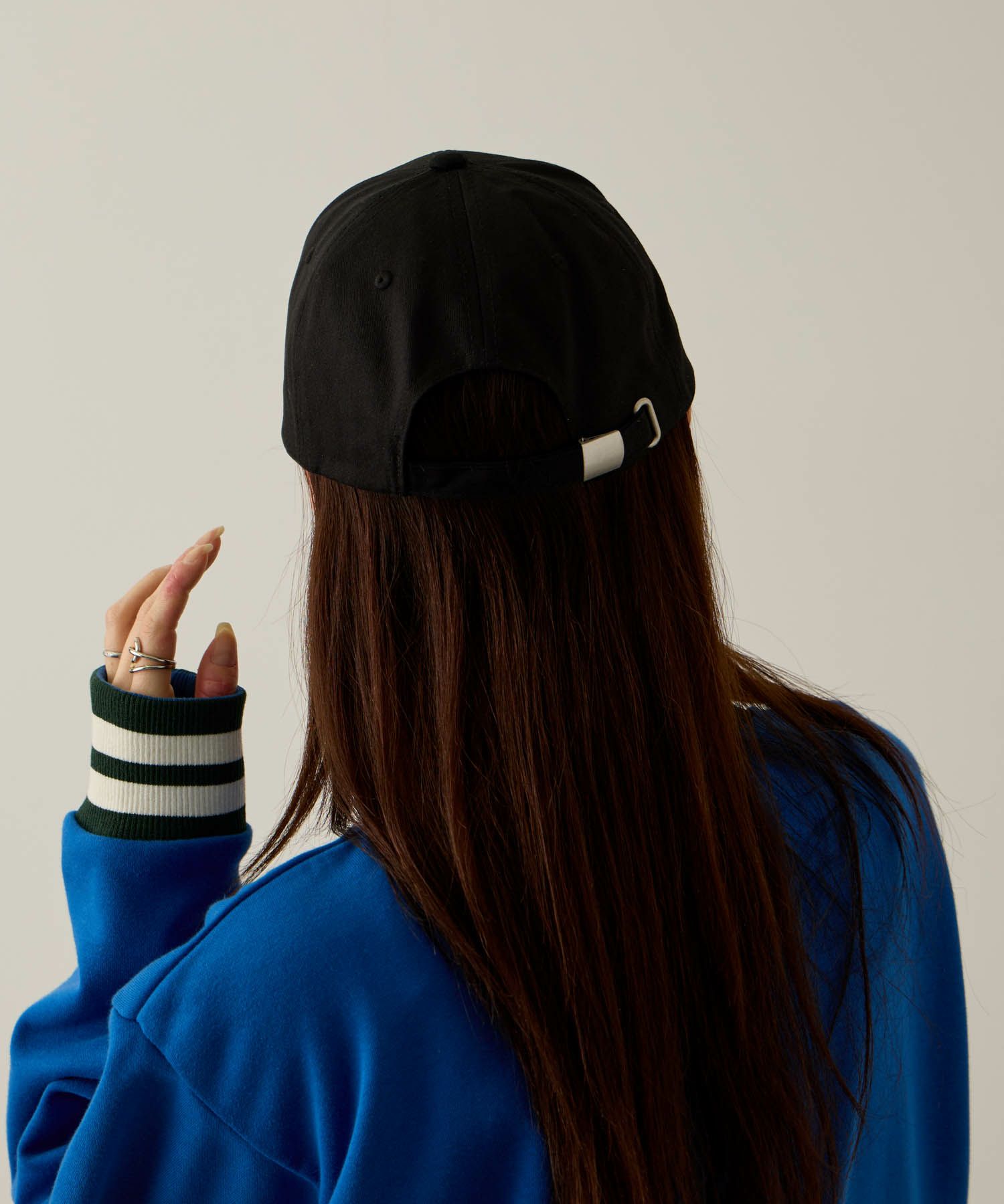 PERSON'S  別注デザイン カレッジロゴ＆ワッペン刺繍コットンキャップ レディース商品画像-6