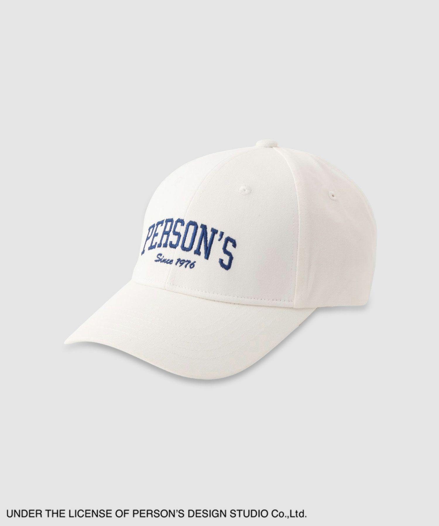 PERSON'S  別注デザイン カレッジロゴ＆ワッペン刺繍コットンキャップ レディース商品画像-19