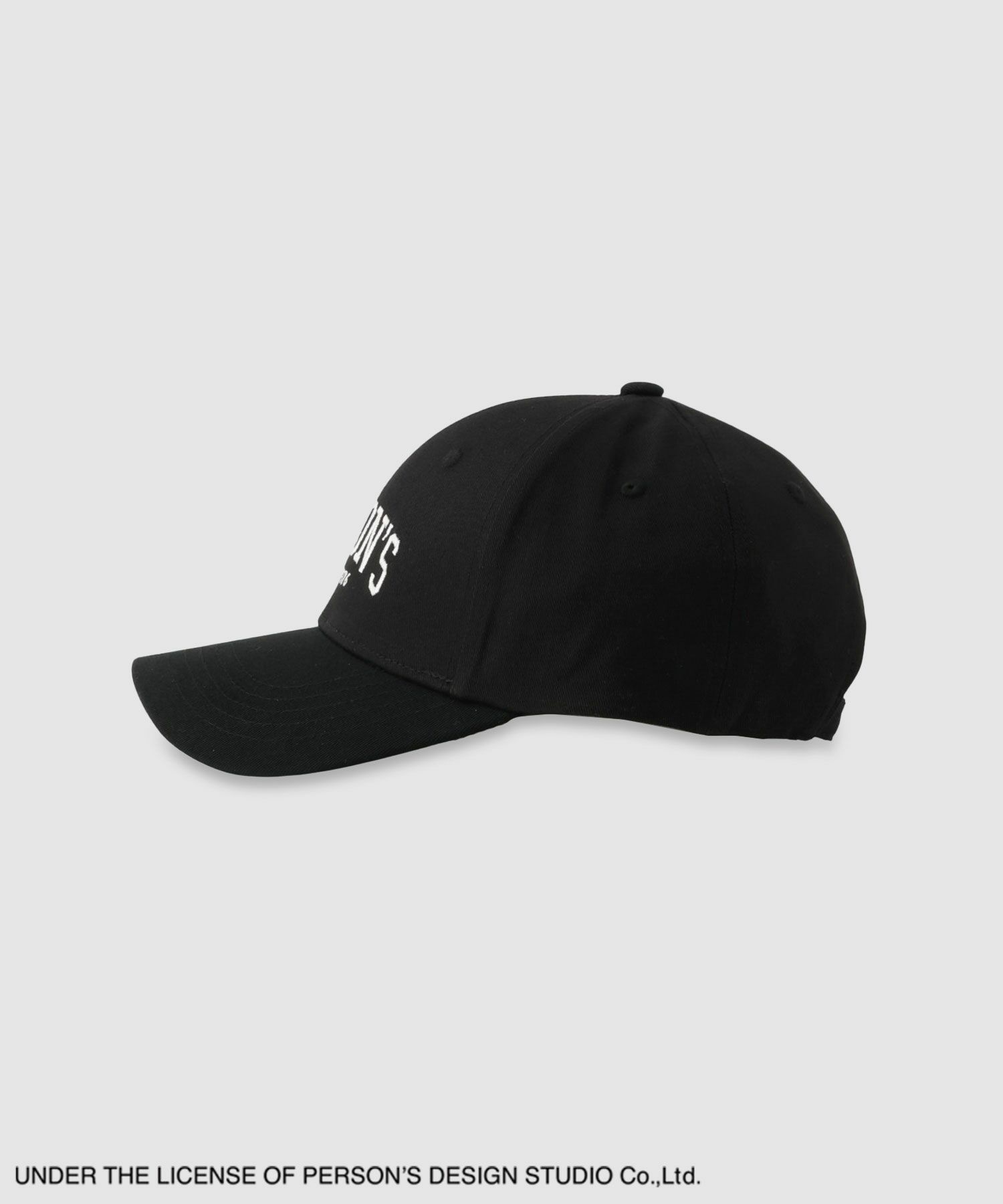 PERSON'S  別注デザイン カレッジロゴ＆ワッペン刺繍コットンキャップ レディース商品画像-22