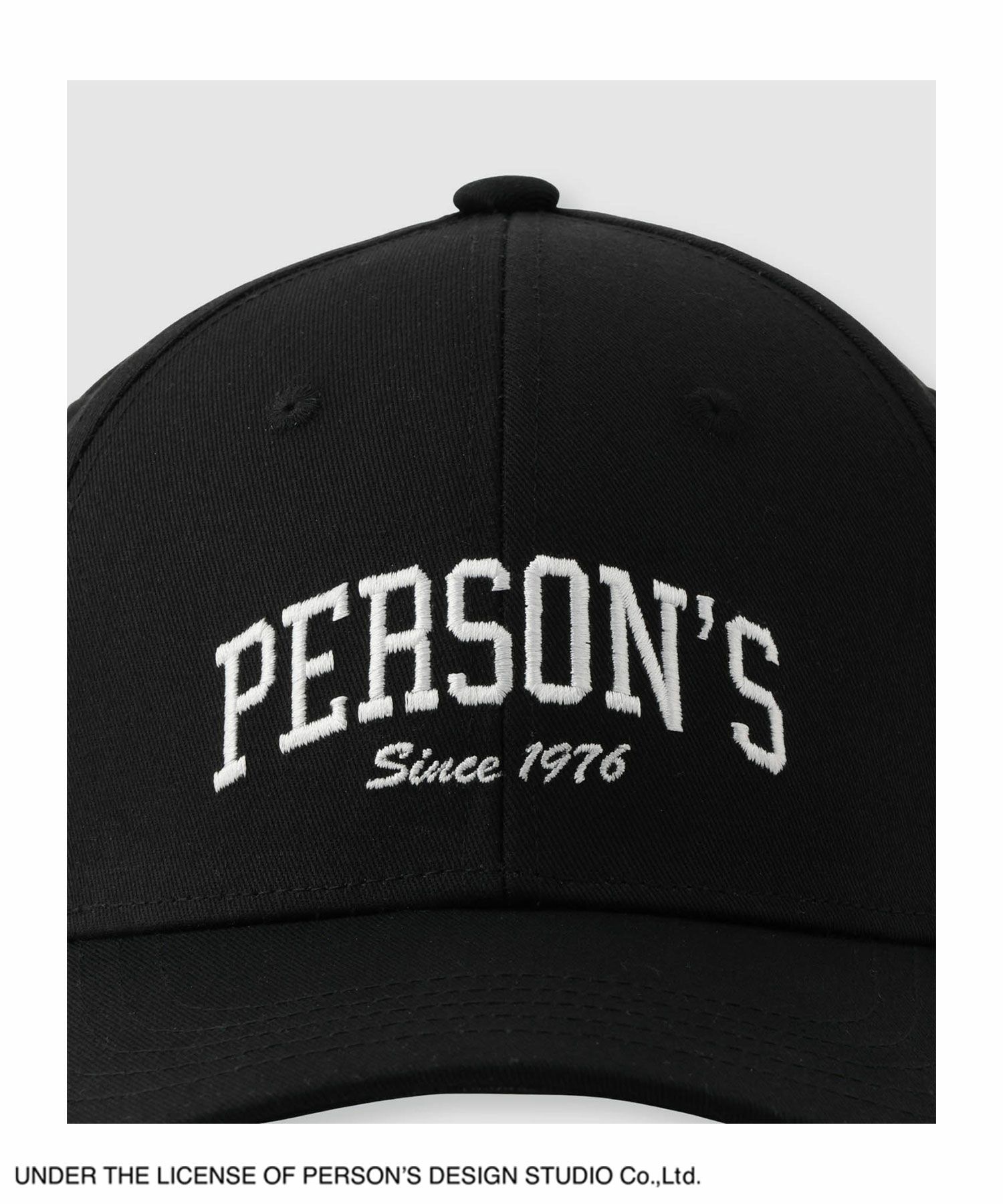 PERSON'S  別注デザイン カレッジロゴ＆ワッペン刺繍コットンキャップ レディース商品画像-25