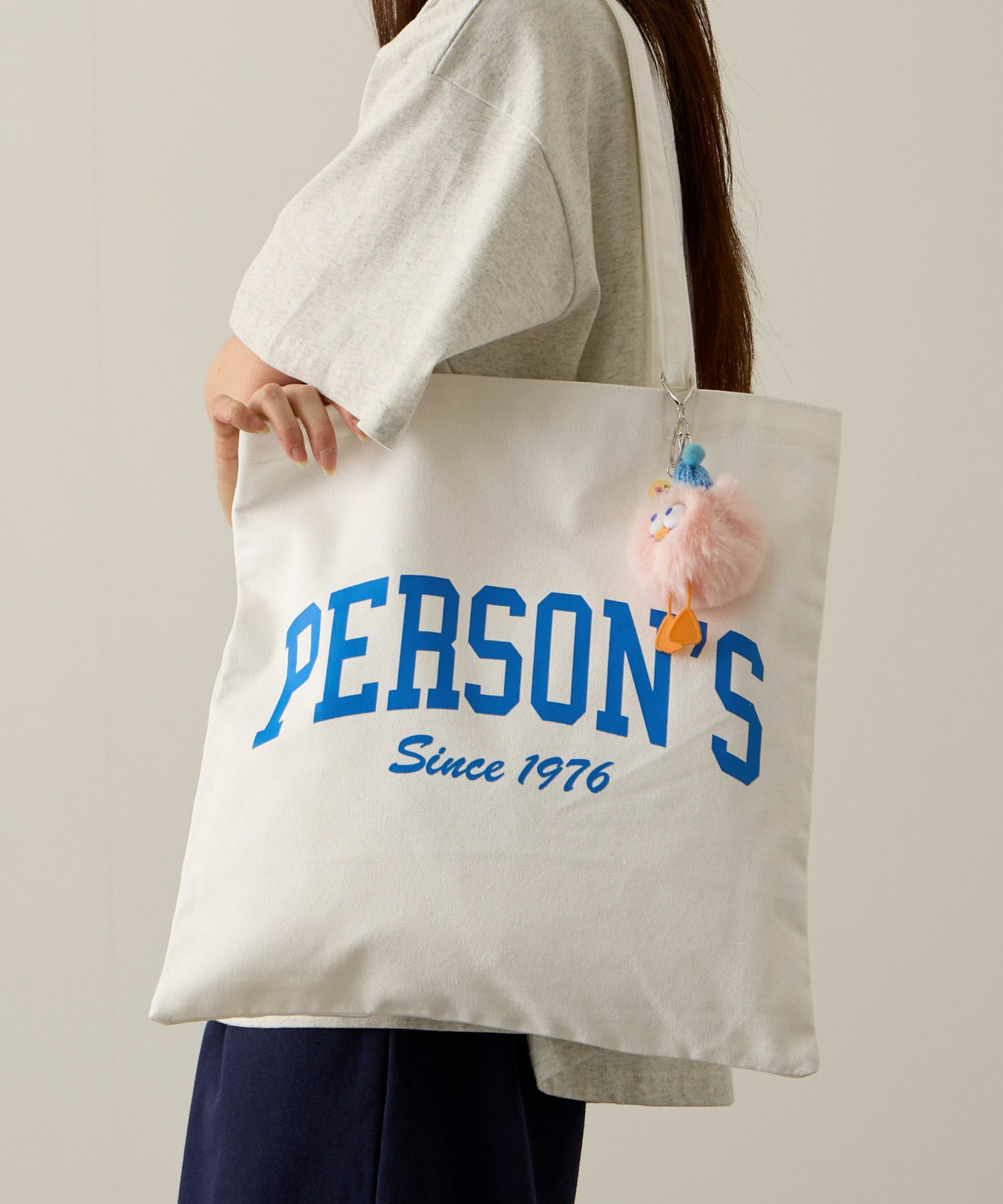 PERSON'S  別注デザイン キャンバスグラフィックトートバッグ商品画像-2