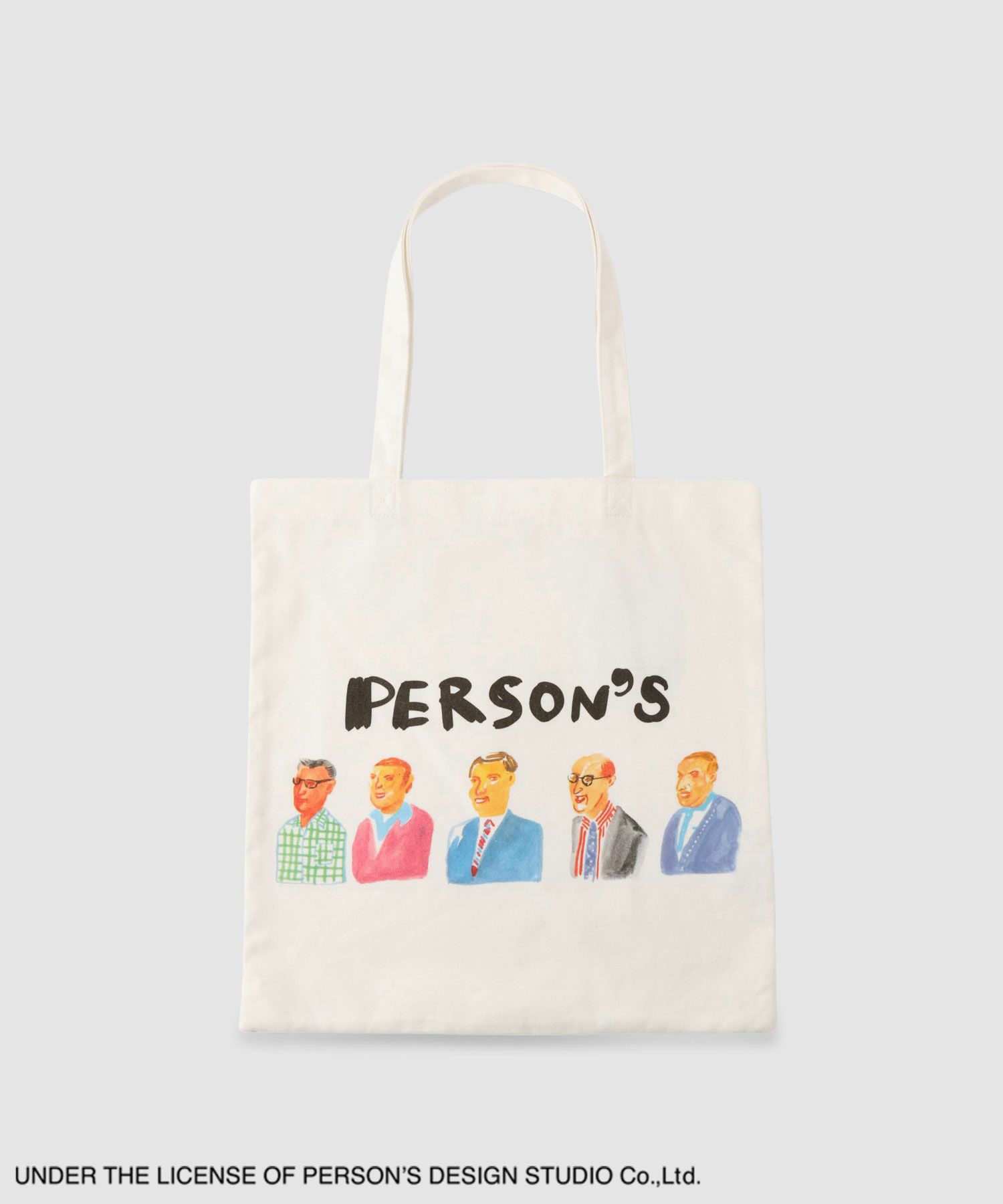 PERSON'S  別注デザイン キャンバスグラフィックトートバッグ商品画像-7