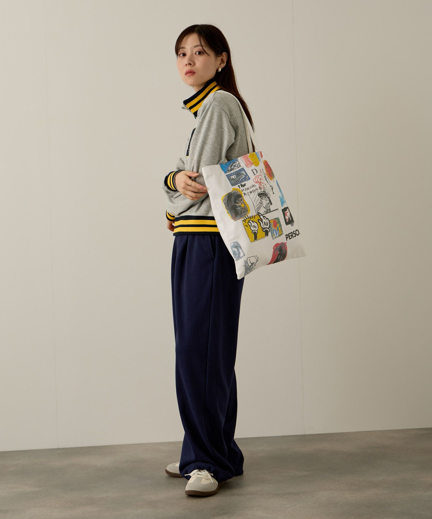 PERSON'S  別注デザイン キャンバスグラフィックトートバッグ商品画像-9