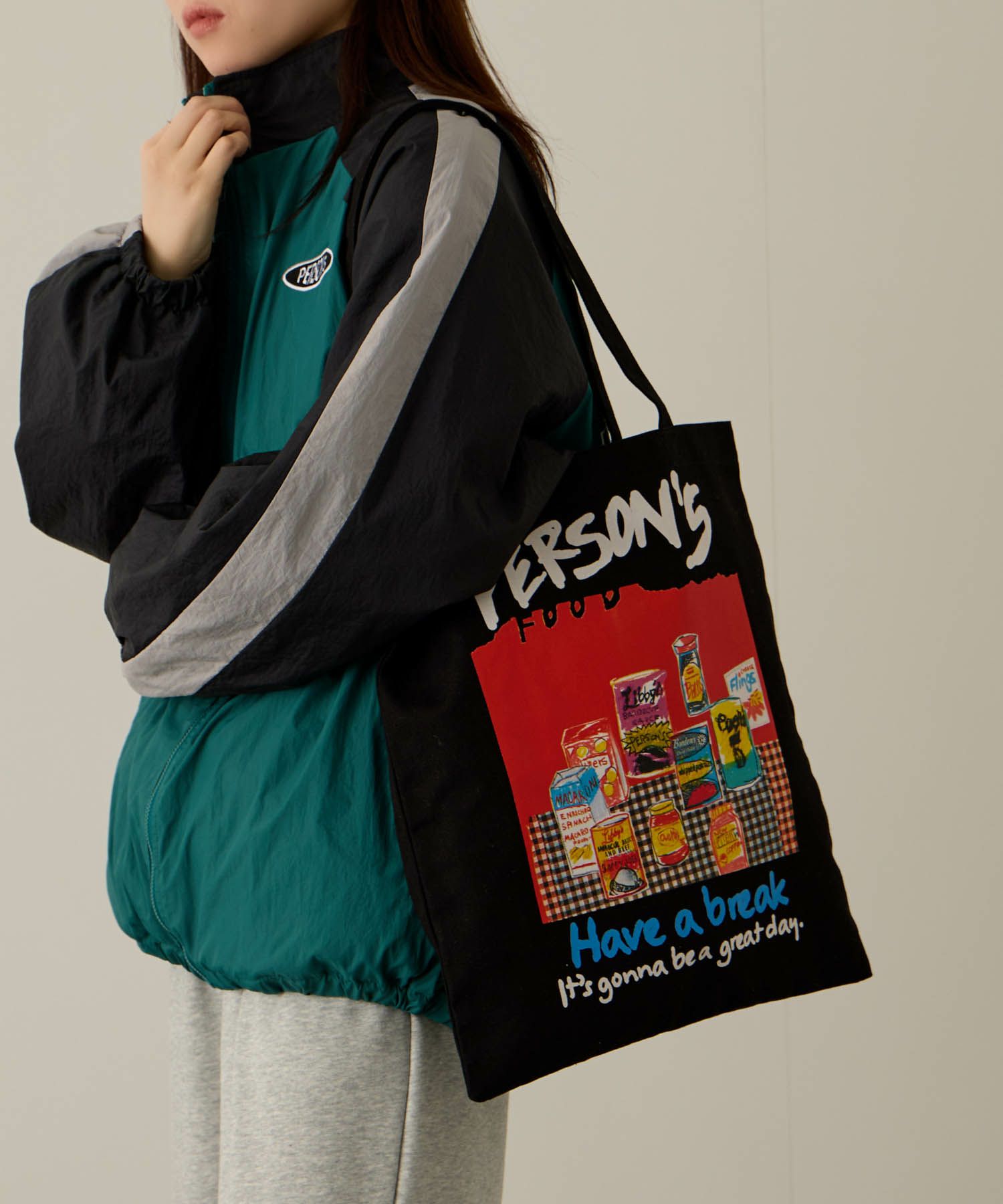PERSON'S  別注デザイン キャンバスグラフィックトートバッグ商品サムネイル-14