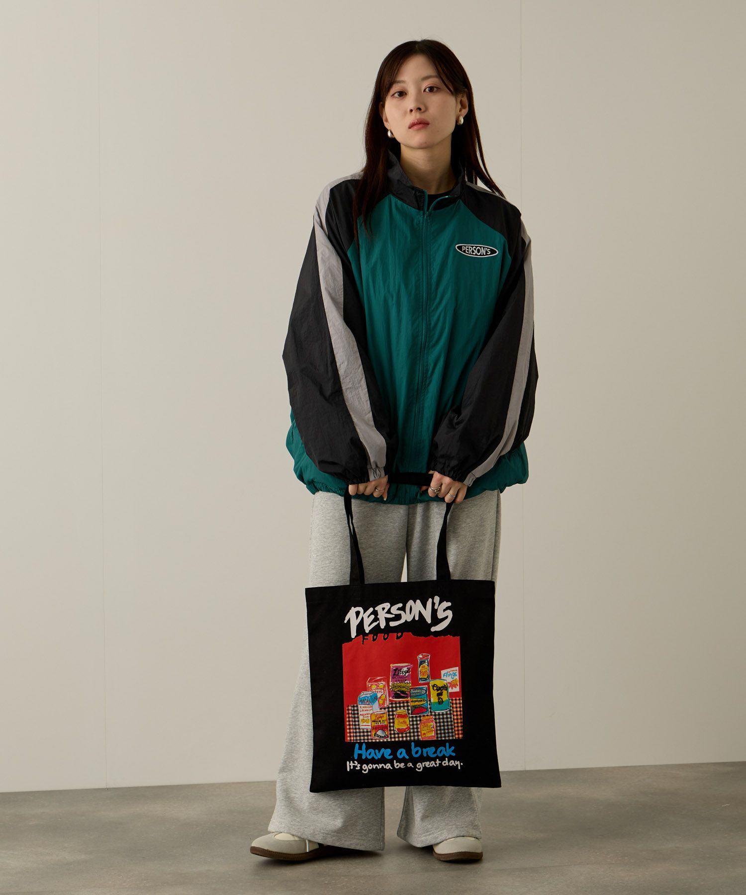 PERSON'S  別注デザイン キャンバスグラフィックトートバッグ商品画像-16