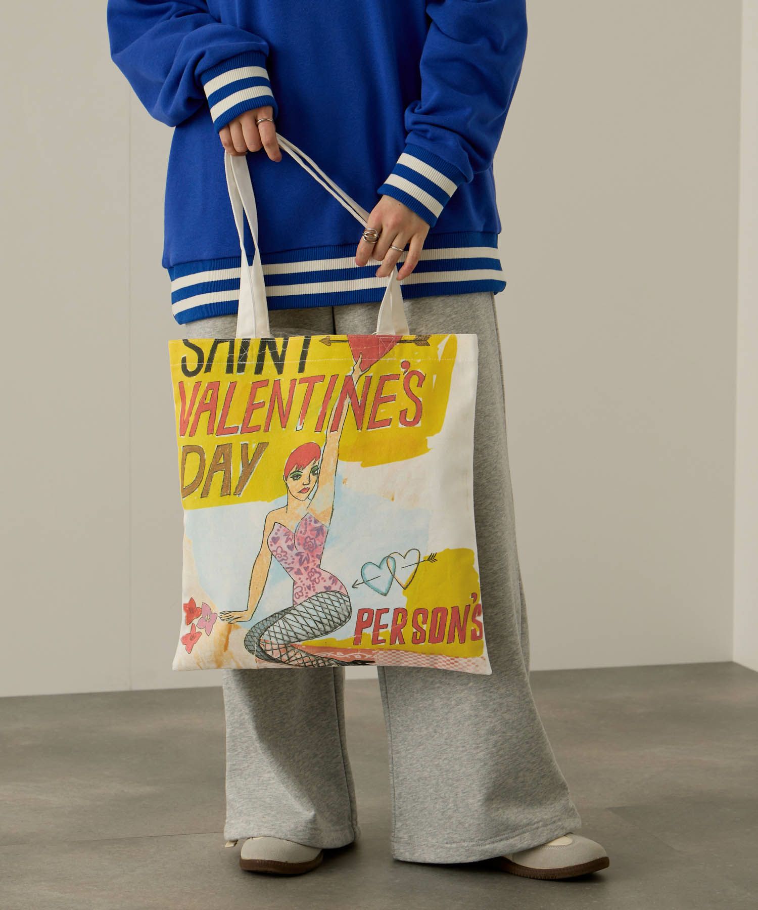 PERSON'S  別注デザイン キャンバスグラフィックトートバッグ商品画像-18