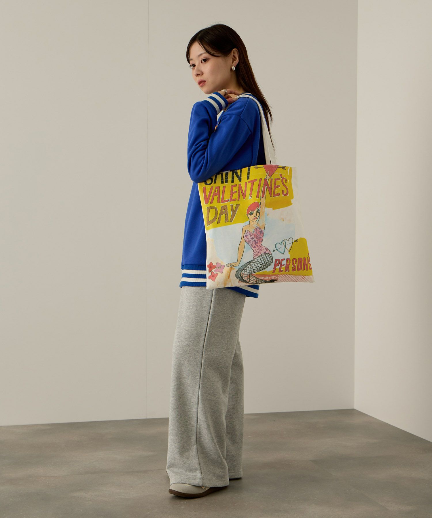 PERSON'S  別注デザイン キャンバスグラフィックトートバッグ商品画像-19